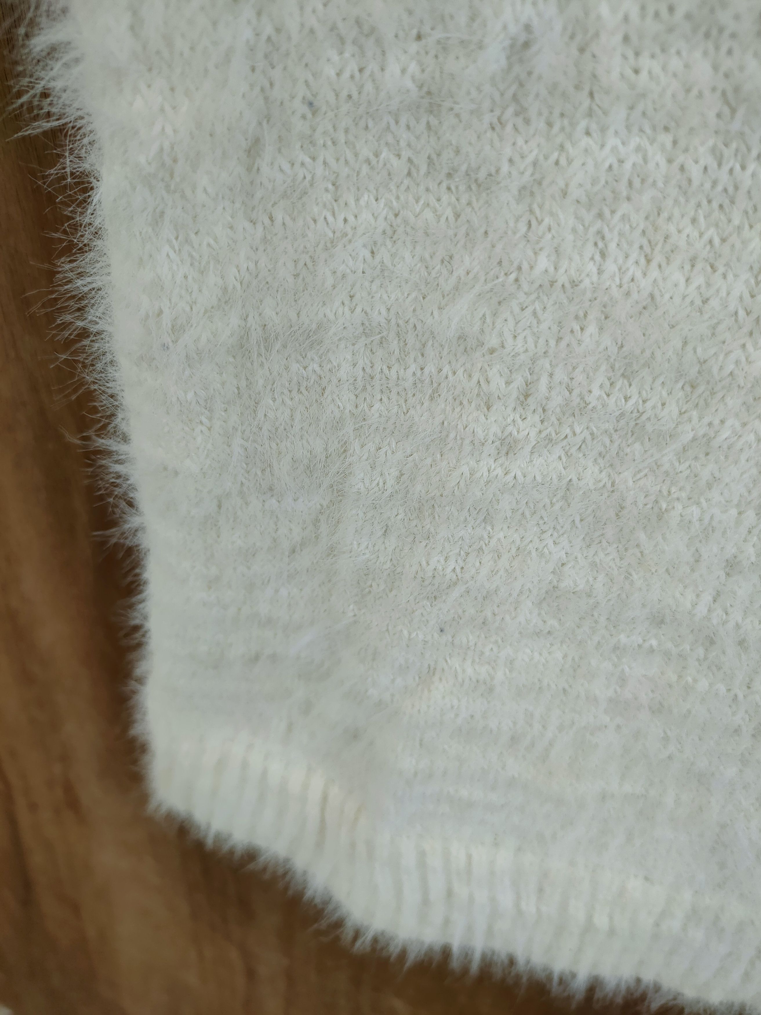 Japanese Brand D Glacier long Cardigan soft fur mohair shag shaggy #46-911 Size US M / EU 48-50 / 2 - 9 Thumbnail