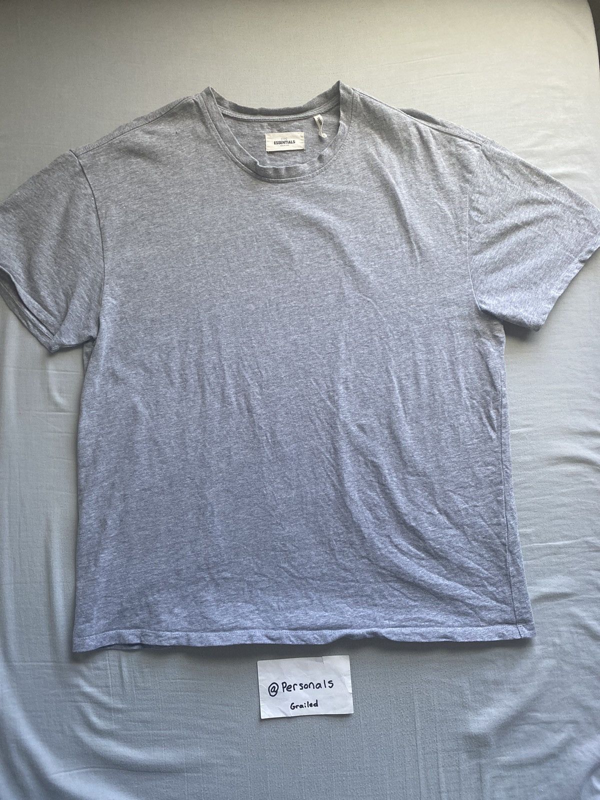 FOG × Fear of God OG Fear of God Essentials Graphic Tee Grey Medium Size US M / EU 48-50 / 2 - 6 Thumbnail