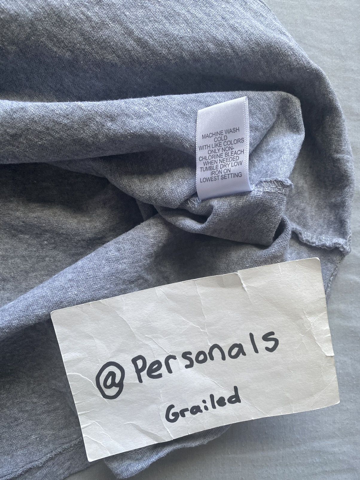 FOG × Fear of God OG Fear of God Essentials Graphic Tee Grey Medium Size US M / EU 48-50 / 2 - 12 Thumbnail