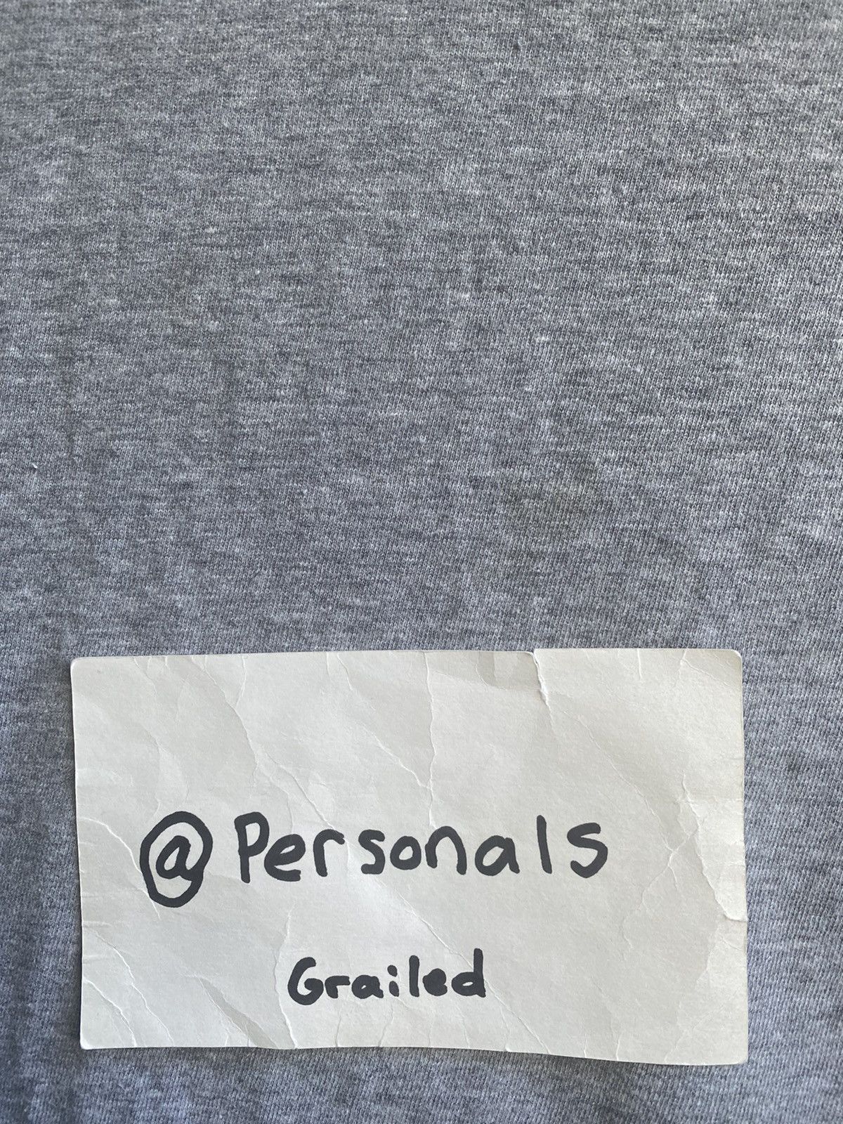 FOG × Fear of God OG Fear of God Essentials Graphic Tee Grey Medium Size US M / EU 48-50 / 2 - 14 Thumbnail