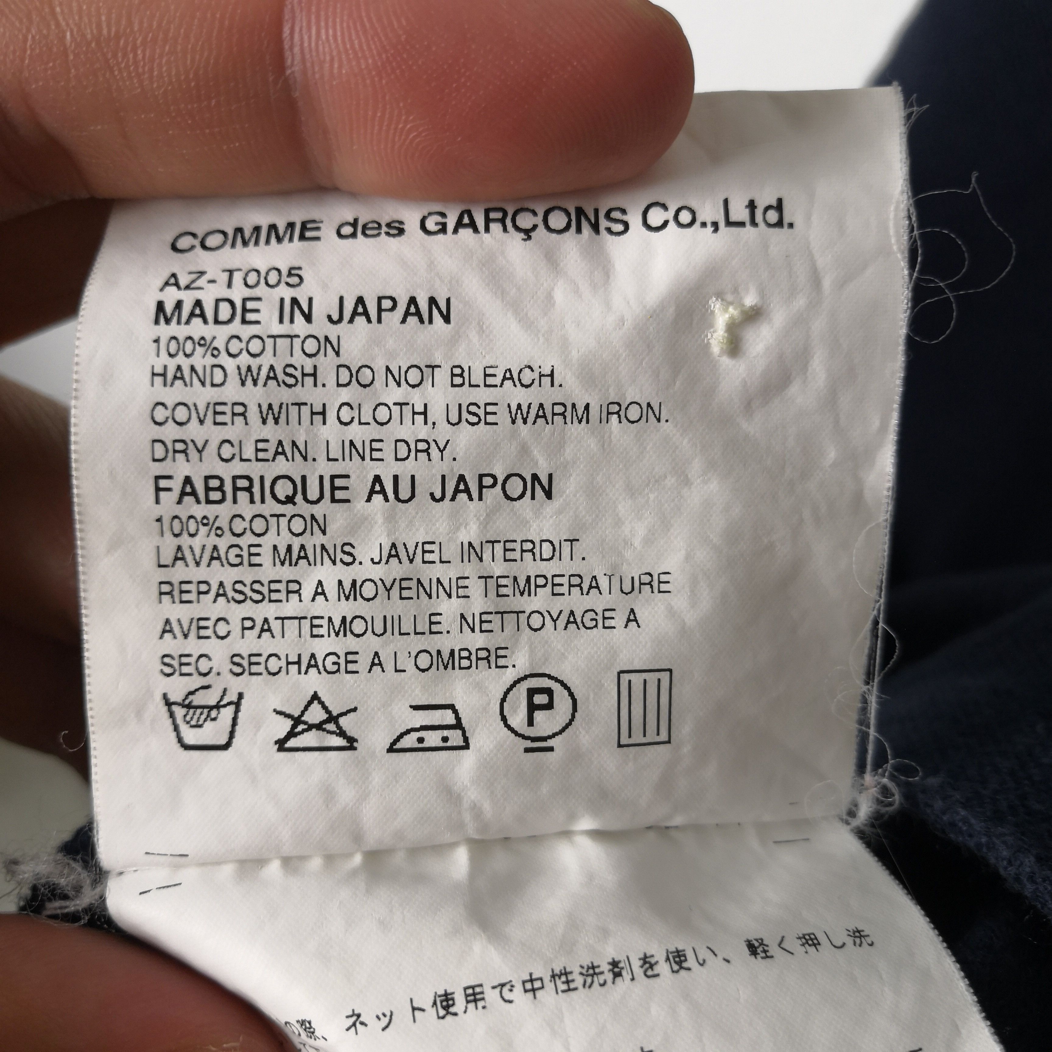 Comme des Garcons Play Comme des Garcons Polo Tee Shirt Size US XS / EU 42 / 0 - 9 Thumbnail