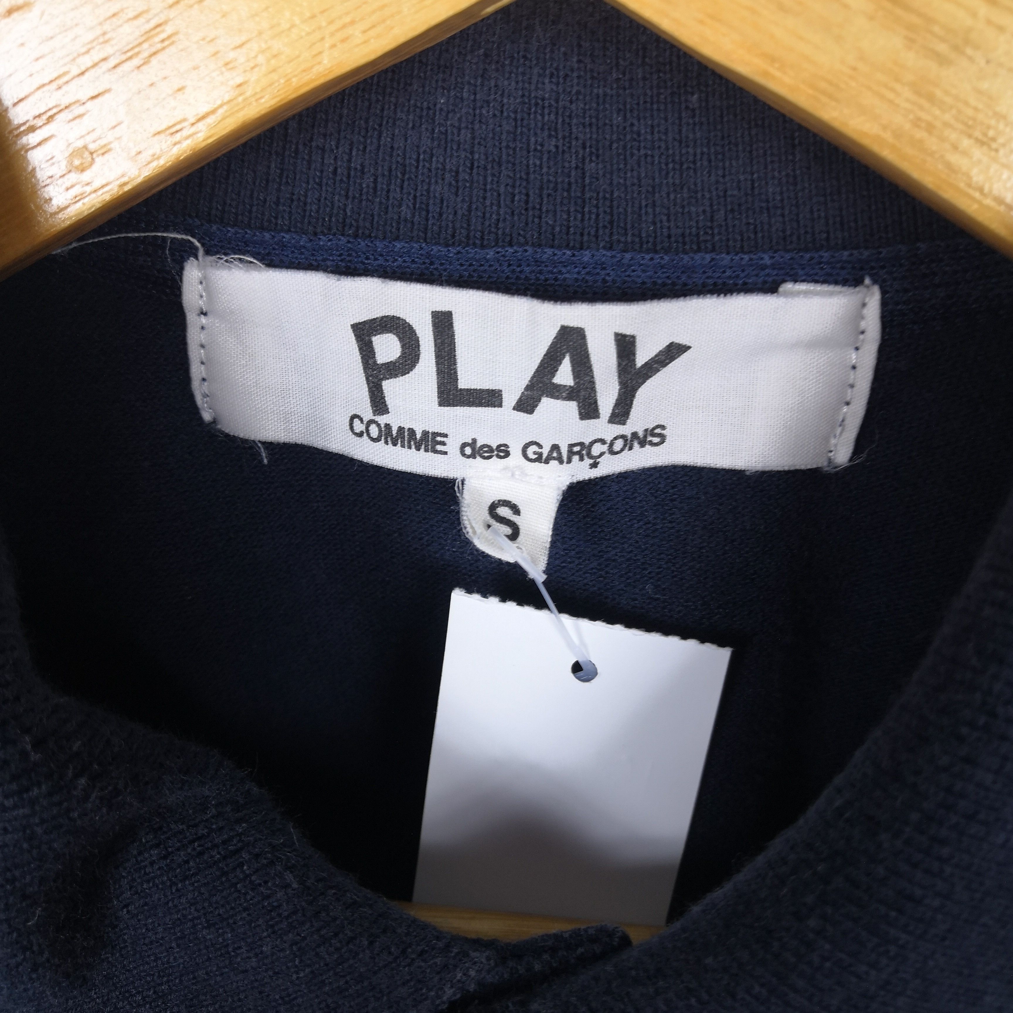 Comme des Garcons Play Comme des Garcons Polo Tee Shirt Size US XS / EU 42 / 0 - 5 Thumbnail