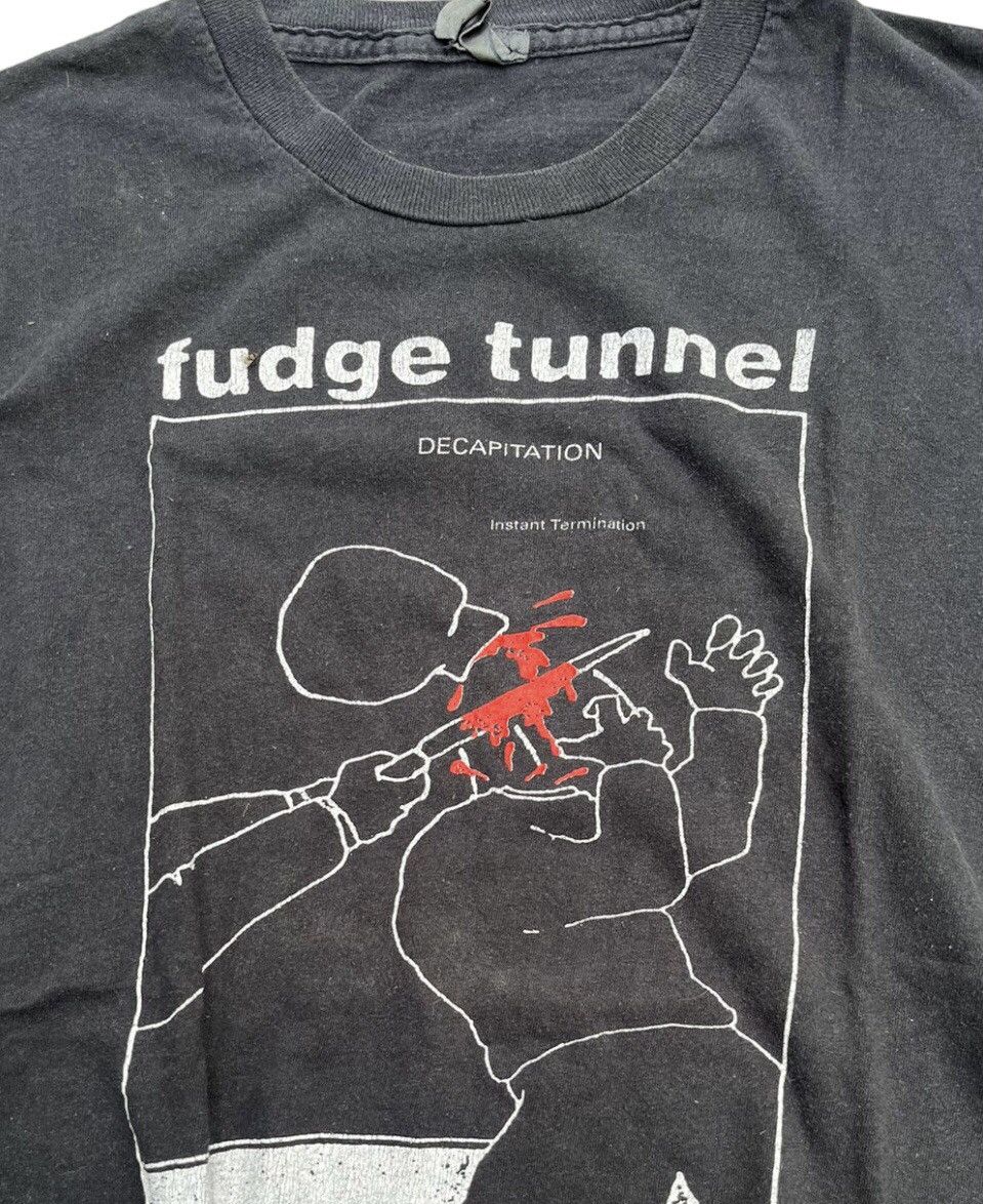 Band Tees × Vintage Vintage Fudge Tunnel Hate Songs In E Minor 90s Shirt Size US L / EU 52-54 / 3 - 2 Thumbnail