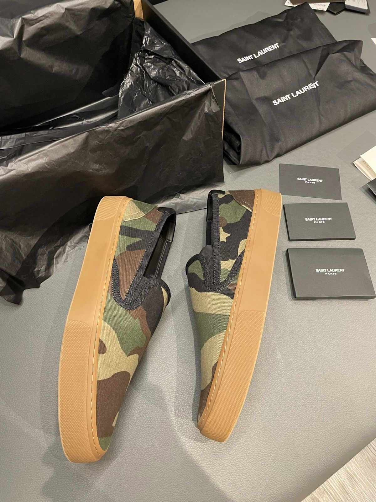 Hedi Slimane × Saint Laurent Paris × Yves Saint Laurent Brand NEW Limited Edition Saint Laurent Loafer Size US 9.5 / EU 42-43 - 19 Thumbnail