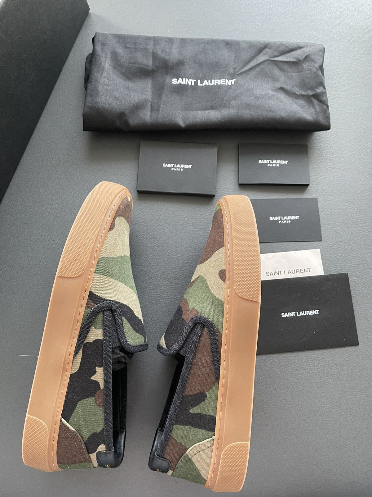 Hedi Slimane × Saint Laurent Paris × Yves Saint Laurent Brand NEW Limited Edition Saint Laurent Loafer Size US 9.5 / EU 42-43 - 2 Thumbnail