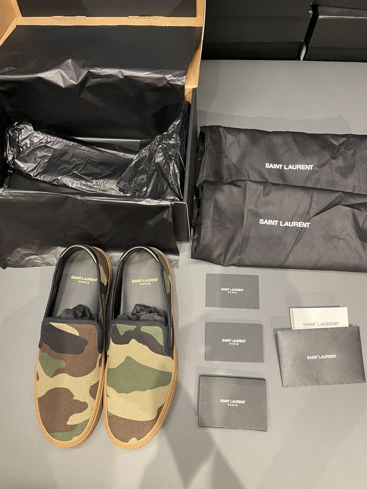 Hedi Slimane × Saint Laurent Paris × Yves Saint Laurent Brand NEW Limited Edition Saint Laurent Loafer Size US 9.5 / EU 42-43 - 24 Thumbnail