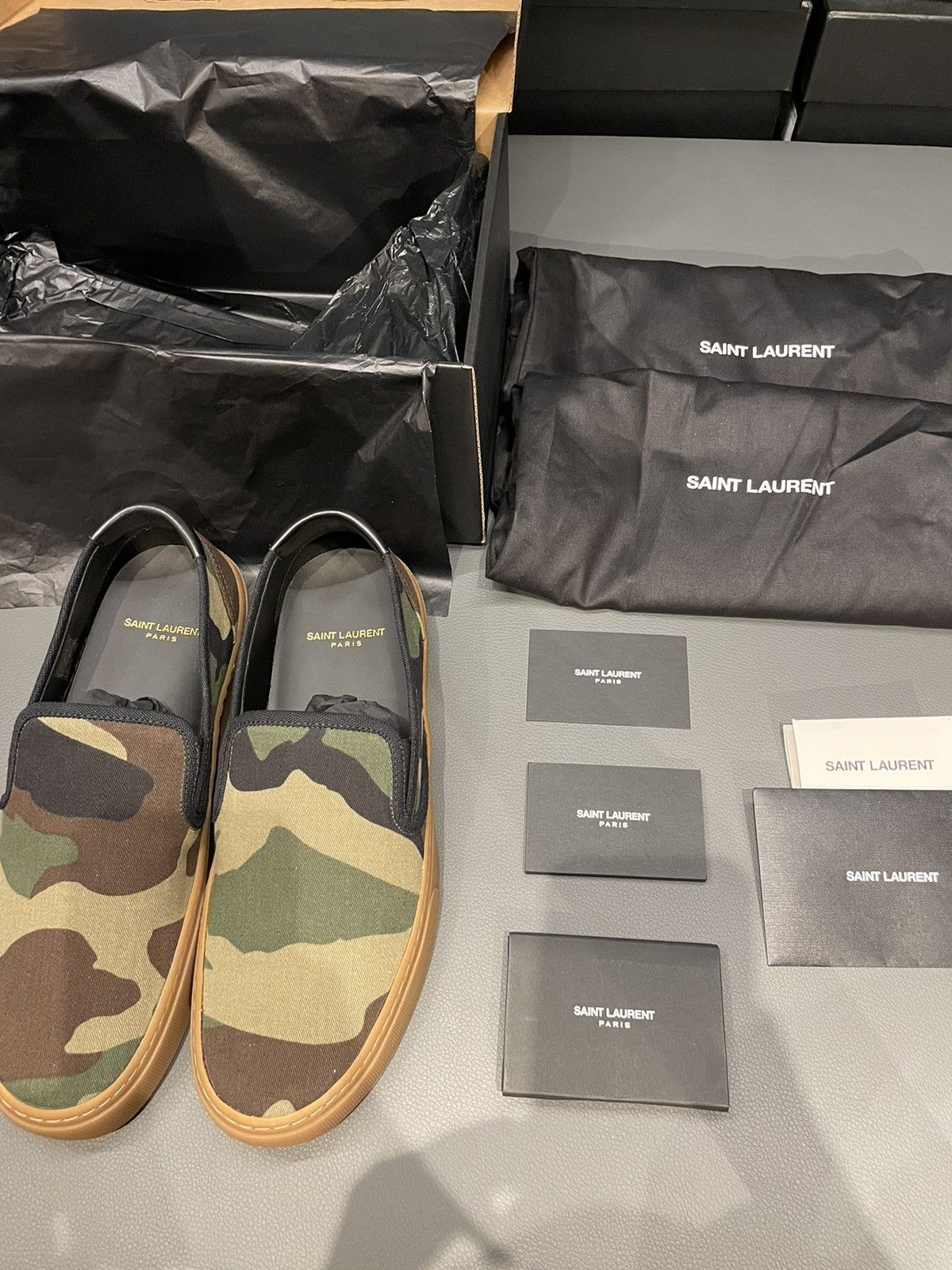 Hedi Slimane × Saint Laurent Paris × Yves Saint Laurent Brand NEW Limited Edition Saint Laurent Loafer Size US 9.5 / EU 42-43 - 7 Thumbnail