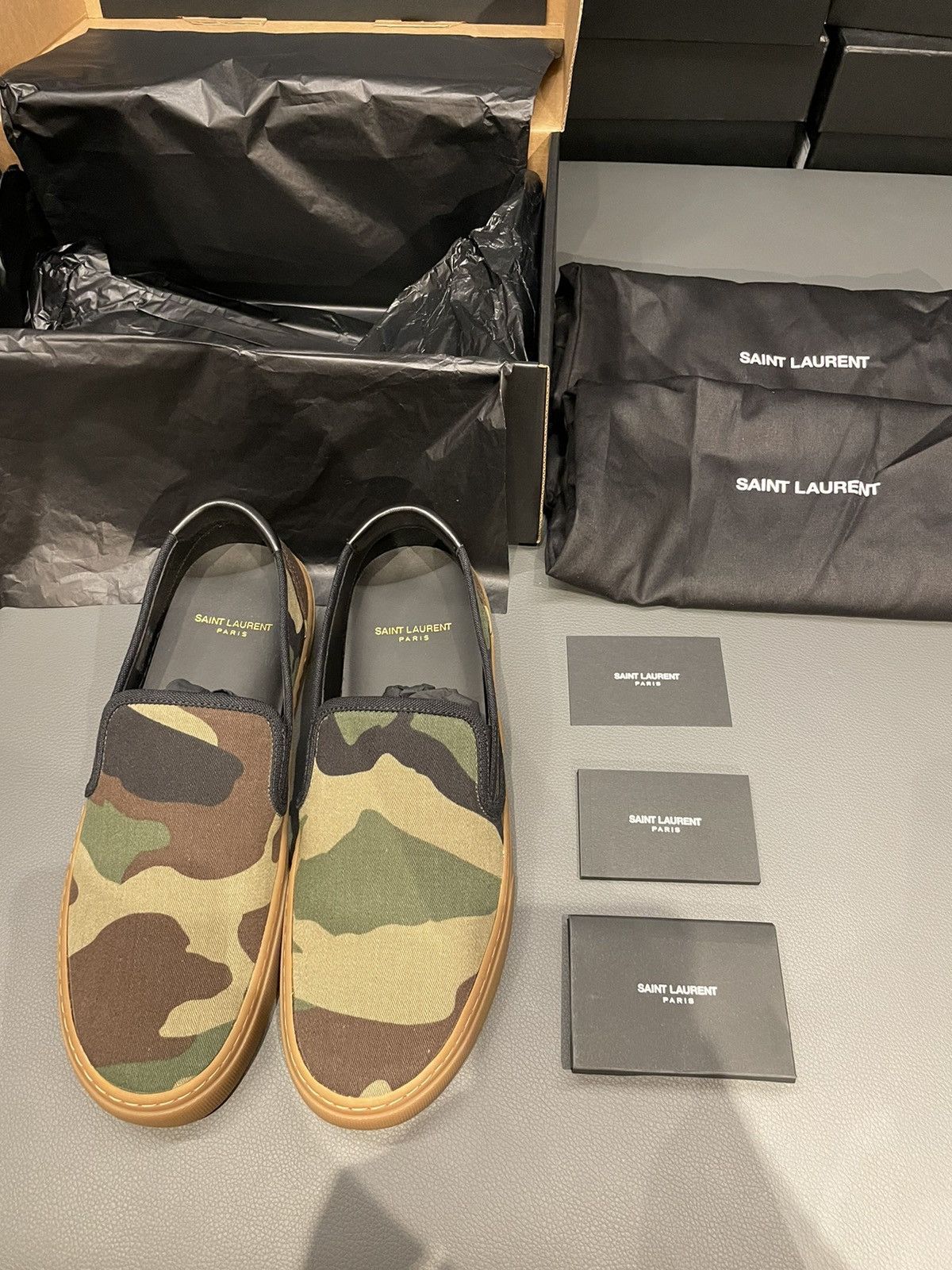Hedi Slimane × Saint Laurent Paris × Yves Saint Laurent Brand NEW Limited Edition Saint Laurent Loafer Size US 9.5 / EU 42-43 - 8 Thumbnail