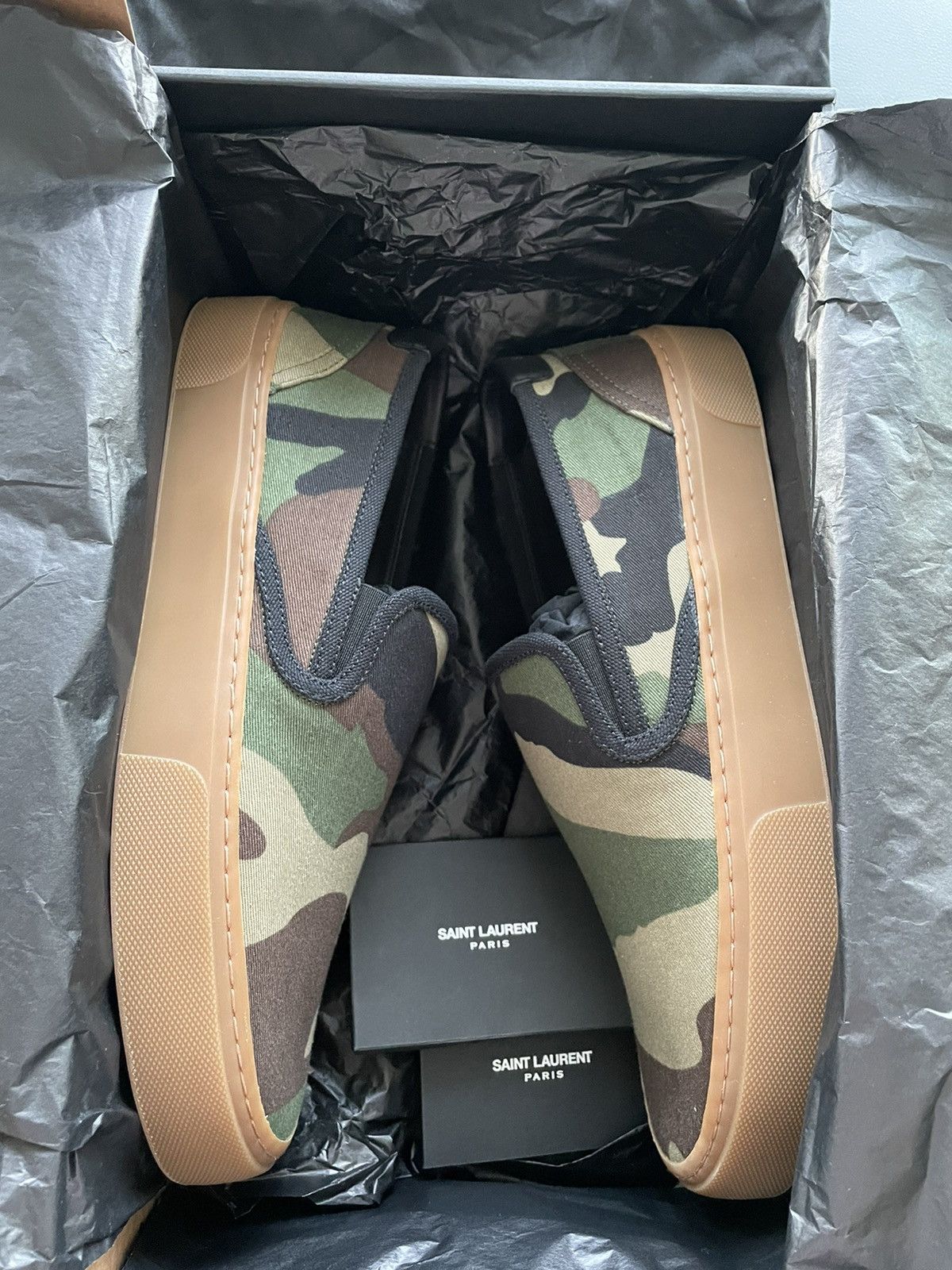 Hedi Slimane × Saint Laurent Paris × Yves Saint Laurent Brand NEW Limited Edition Saint Laurent Loafer Size US 9.5 / EU 42-43 - 11 Thumbnail