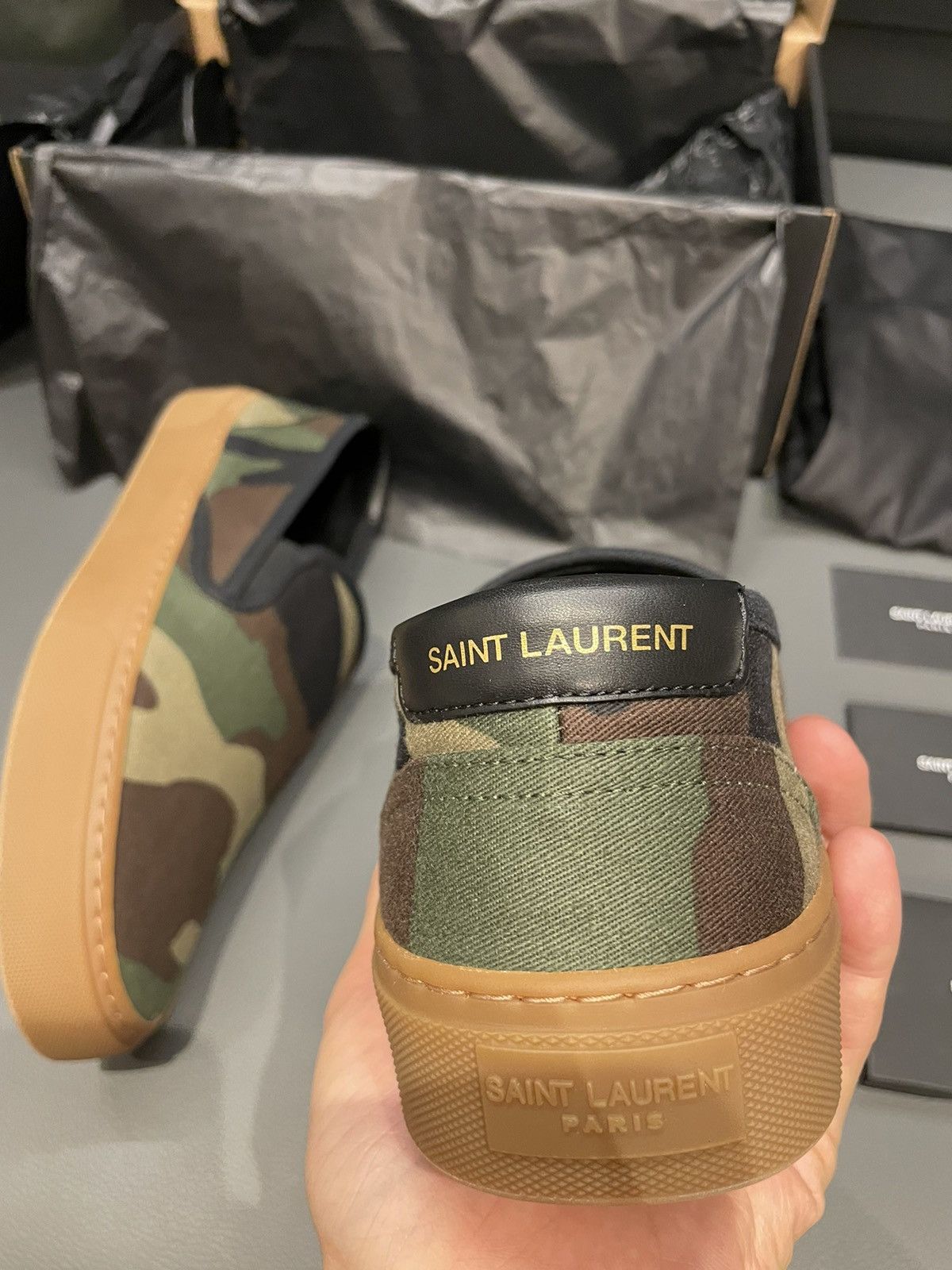 Hedi Slimane × Saint Laurent Paris × Yves Saint Laurent Brand NEW Limited Edition Saint Laurent Loafer Size US 9.5 / EU 42-43 - 21 Thumbnail