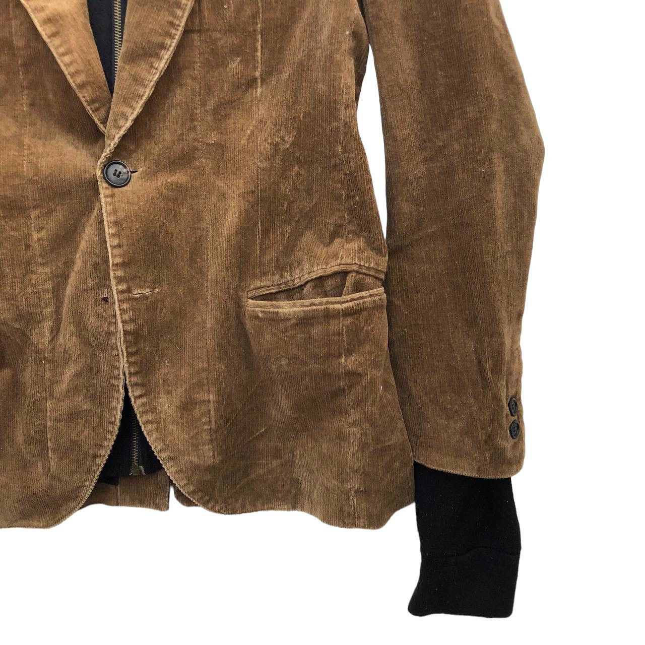Golden Goose VINTAGE GOLDEN GOOSE CORDUROY JACKET WITH HOODIE Size US S / EU 44-46 / 1 - 5 Thumbnail