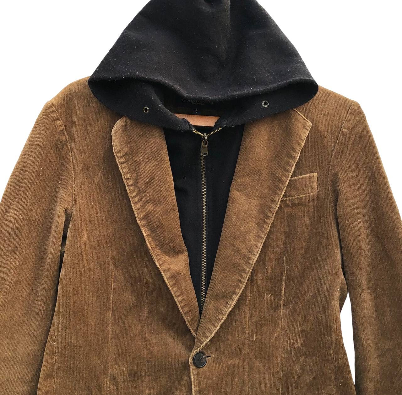 Golden Goose VINTAGE GOLDEN GOOSE CORDUROY JACKET WITH HOODIE Size US S / EU 44-46 / 1 - 3 Thumbnail