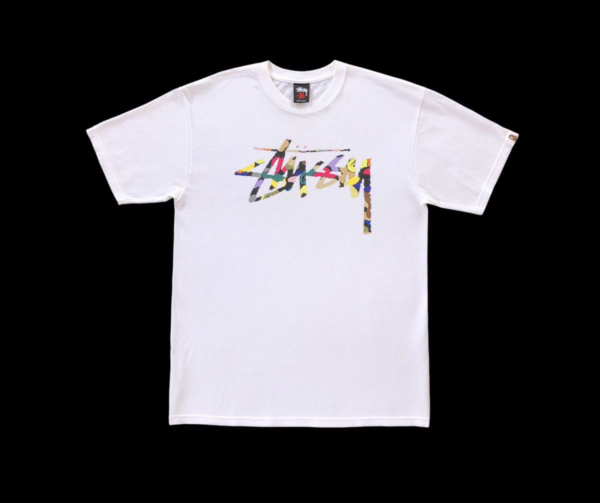 Bape × Stussy OG Bape x Stussy 30th Anniversary MultiCamo Tee Size US M / EU 48-50 / 2 - 5 Thumbnail
