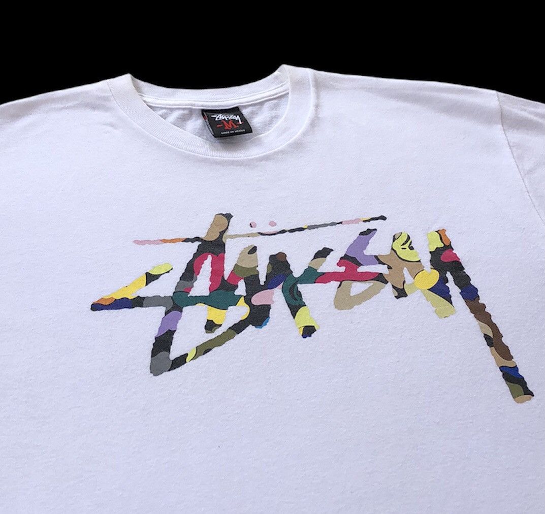 Bape × Stussy OG Bape x Stussy 30th Anniversary MultiCamo Tee Size US M / EU 48-50 / 2 - 8 Thumbnail