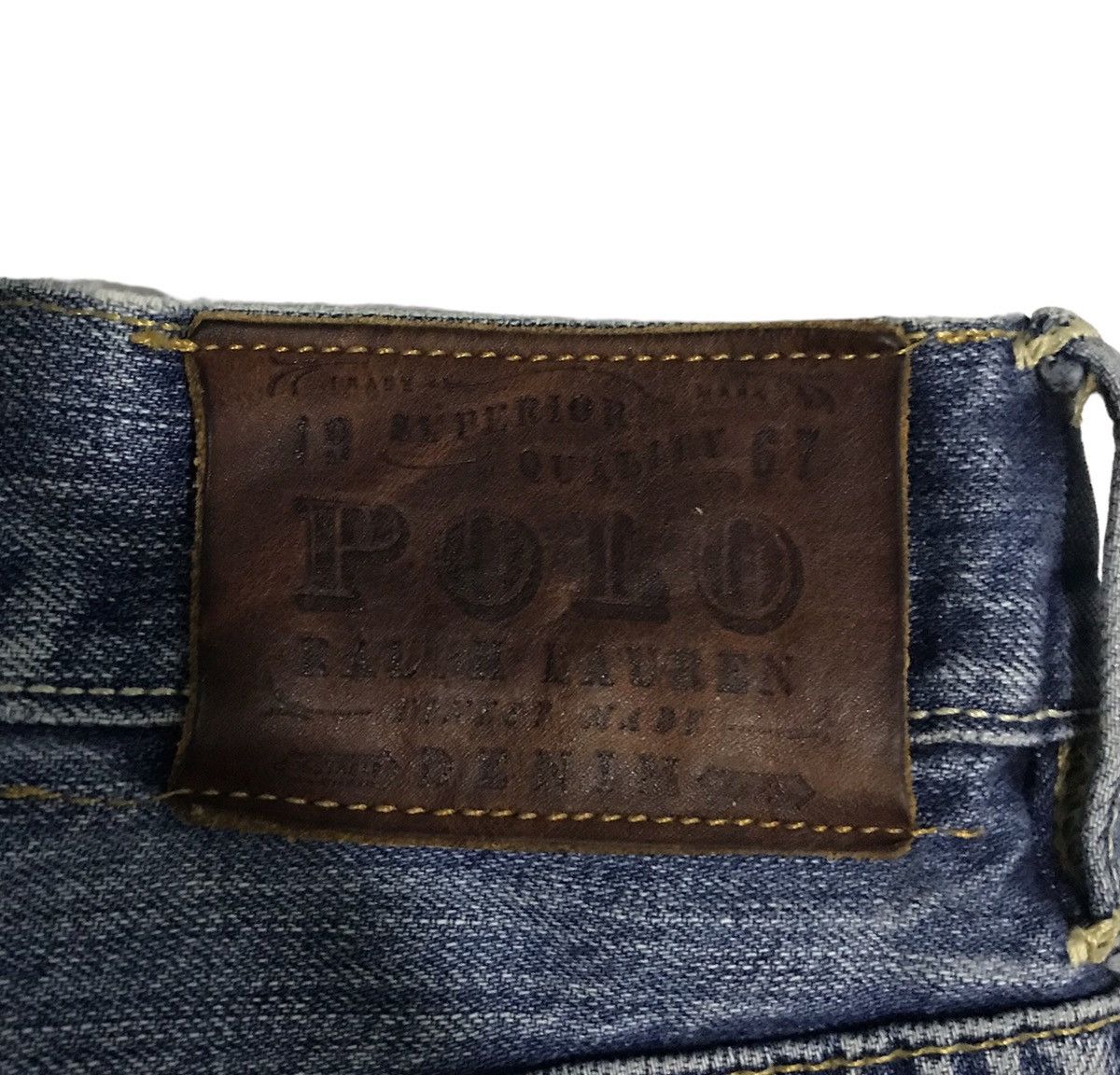 Polo Ralph Lauren × Vintage VINTAGE POLO RALPH LAUREN DENIM PANTS Size US 38 / EU 54 - 8 Thumbnail