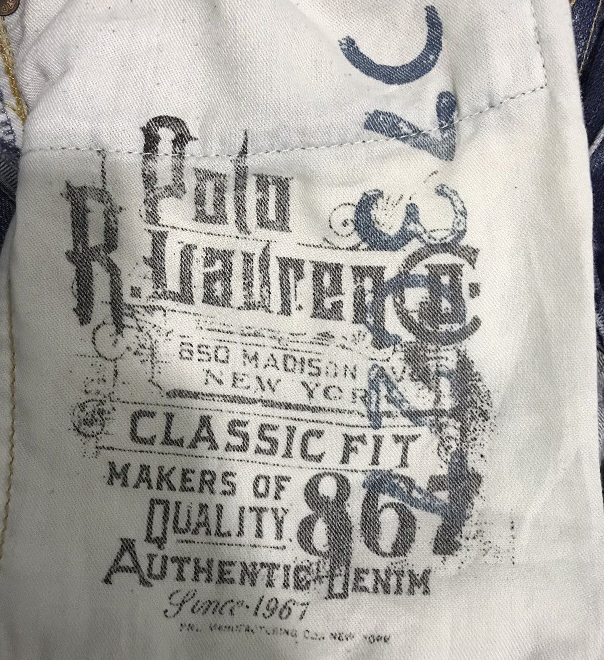 Polo Ralph Lauren × Vintage VINTAGE POLO RALPH LAUREN DENIM PANTS Size US 38 / EU 54 - 15 Thumbnail