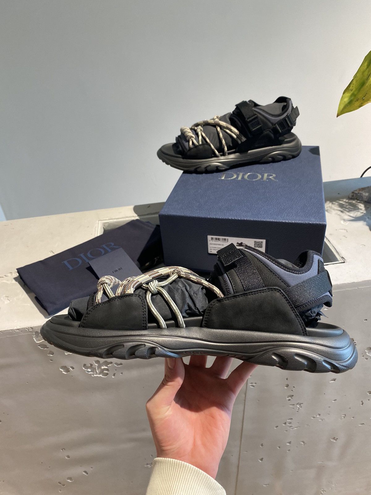 Dior Dior H-Town Sandal Size US 12 / EU 45 - 3 Thumbnail