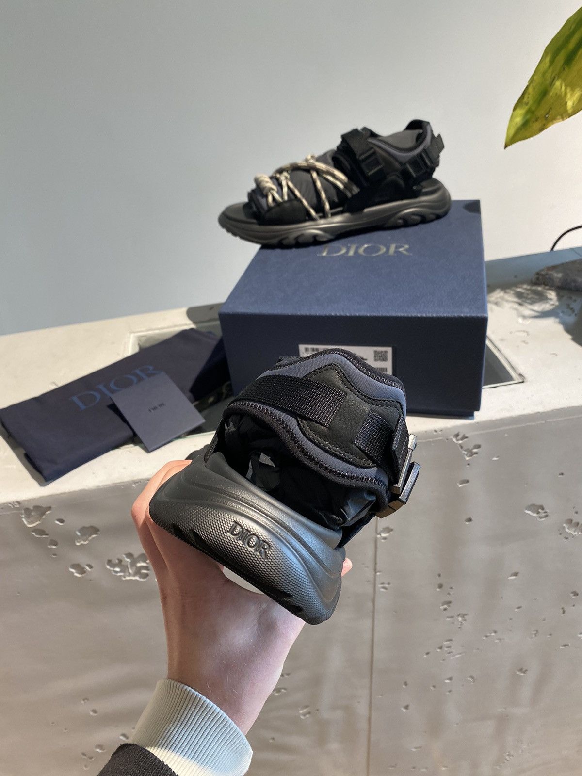 Dior Dior H-Town Sandal Size US 12 / EU 45 - 4 Thumbnail