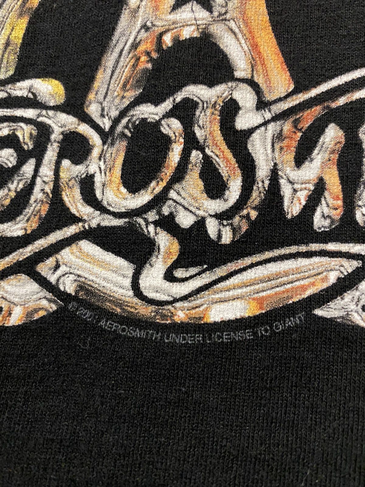 Aerosmith Vintage 2001 Aerosmith Sorayama T-Shirt Size US M / EU 48-50 / 2 - 3 Thumbnail
