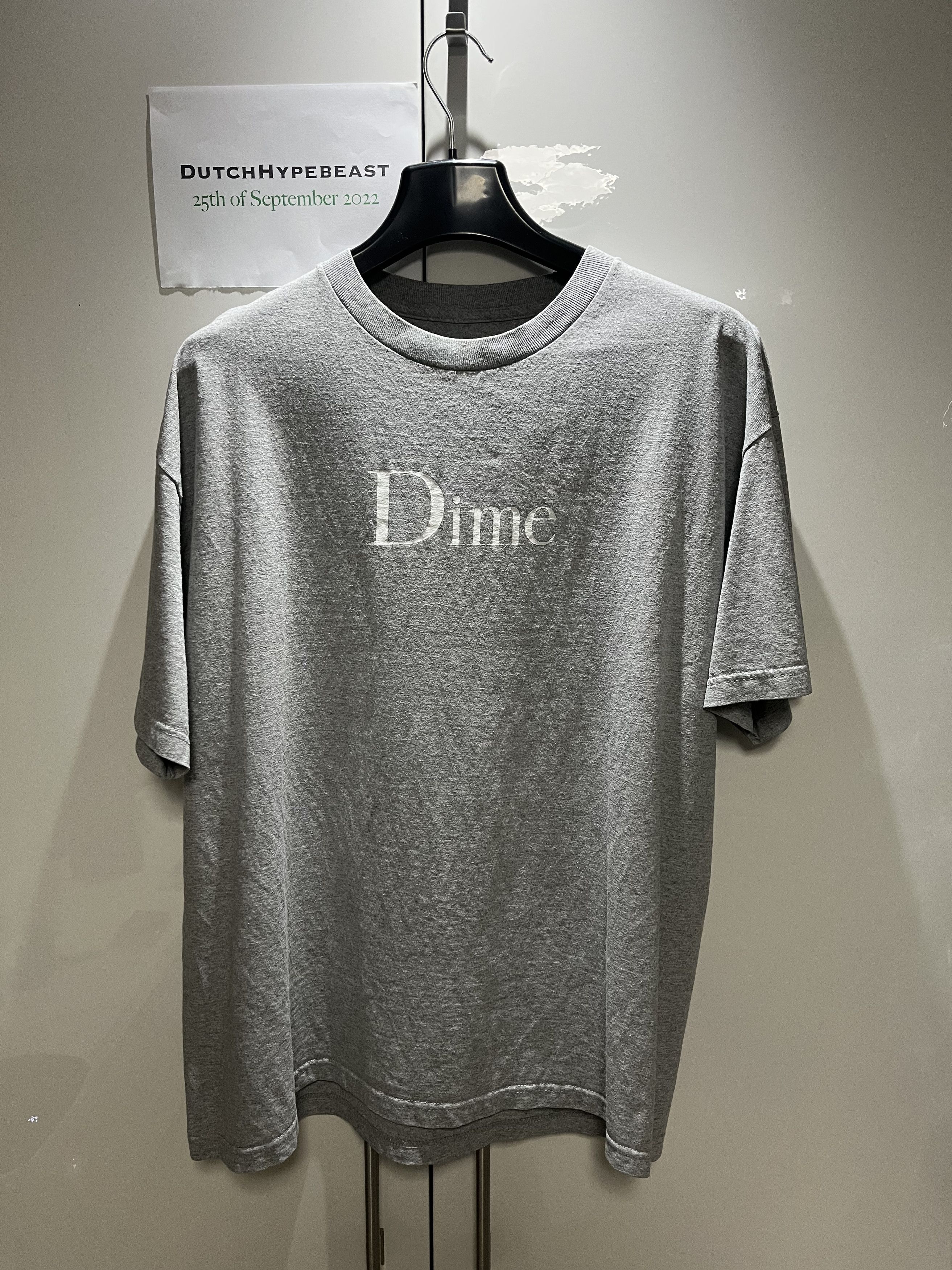 Pre-owned Dime T-shirt In Grey