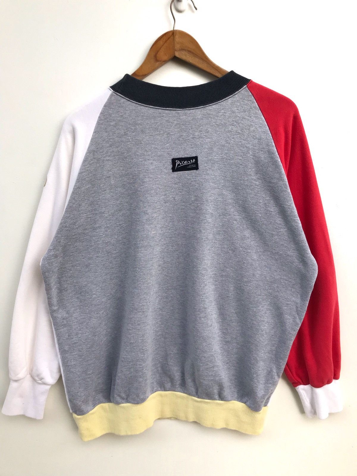Other Vintage PICASSO Multicolour Sweatshirt Size US L / EU 52-54 / 3 - 3 Thumbnail