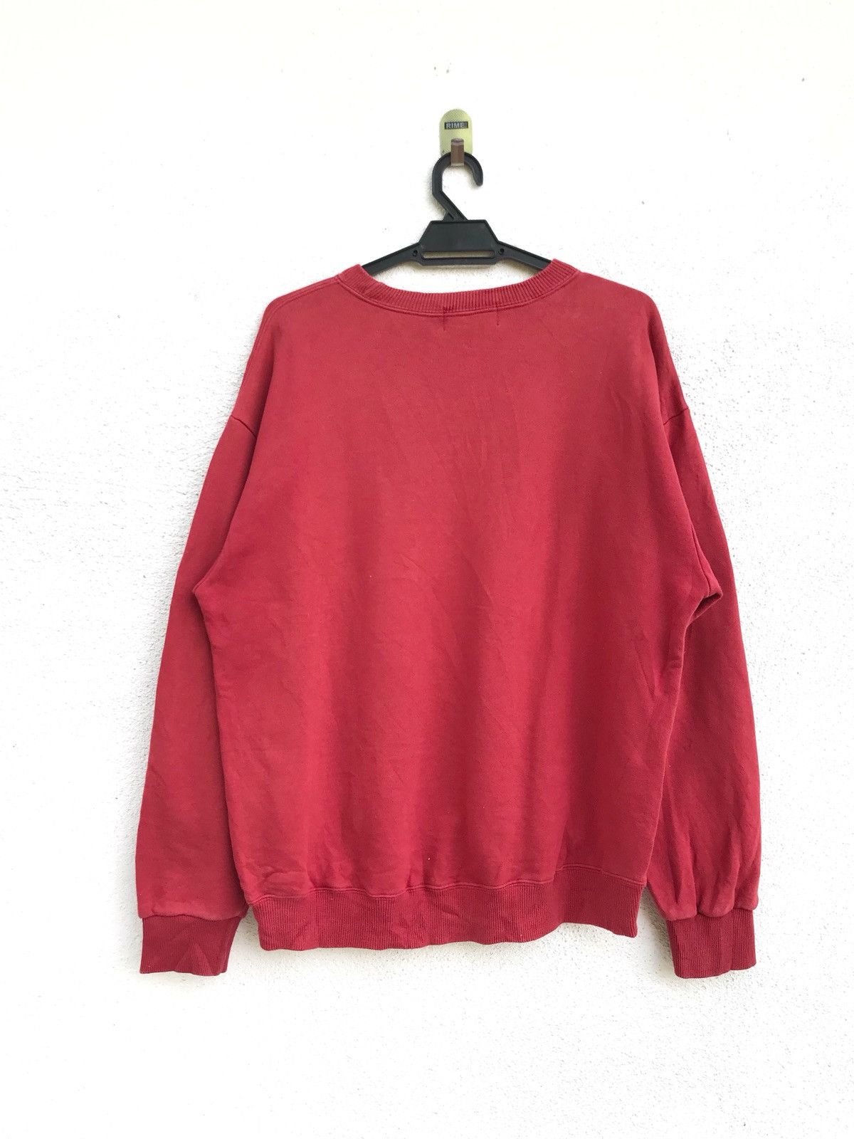 Valentino Vintage CLAUDIO VALENTINO Small Logo Spellout Sweatshirt Size US L / EU 52-54 / 3 - 2 Thumbnail