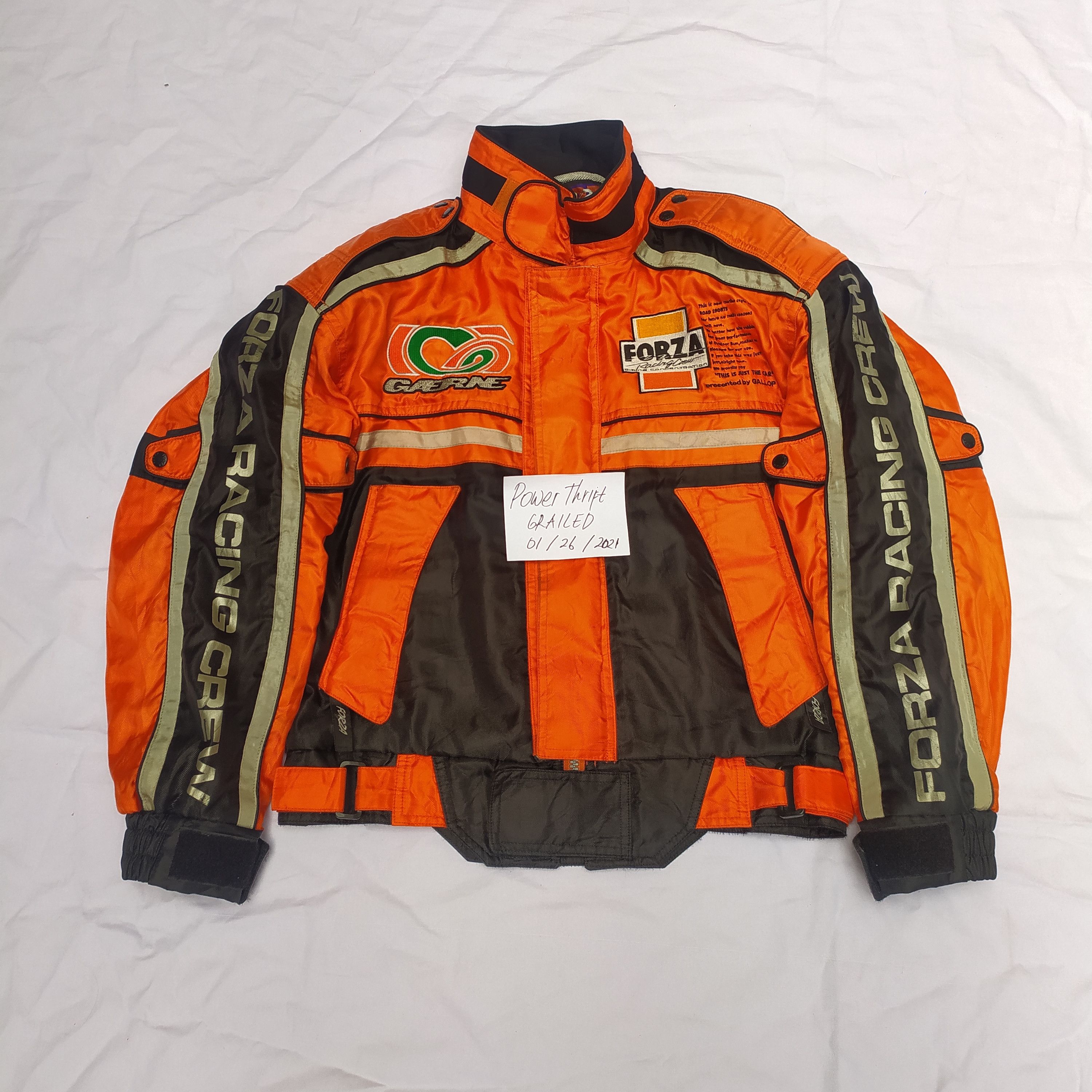Sports Specialties Vintage 90s Forza team Forza racing crew jacket Size US M / EU 48-50 / 2 - 1 Thumbnail