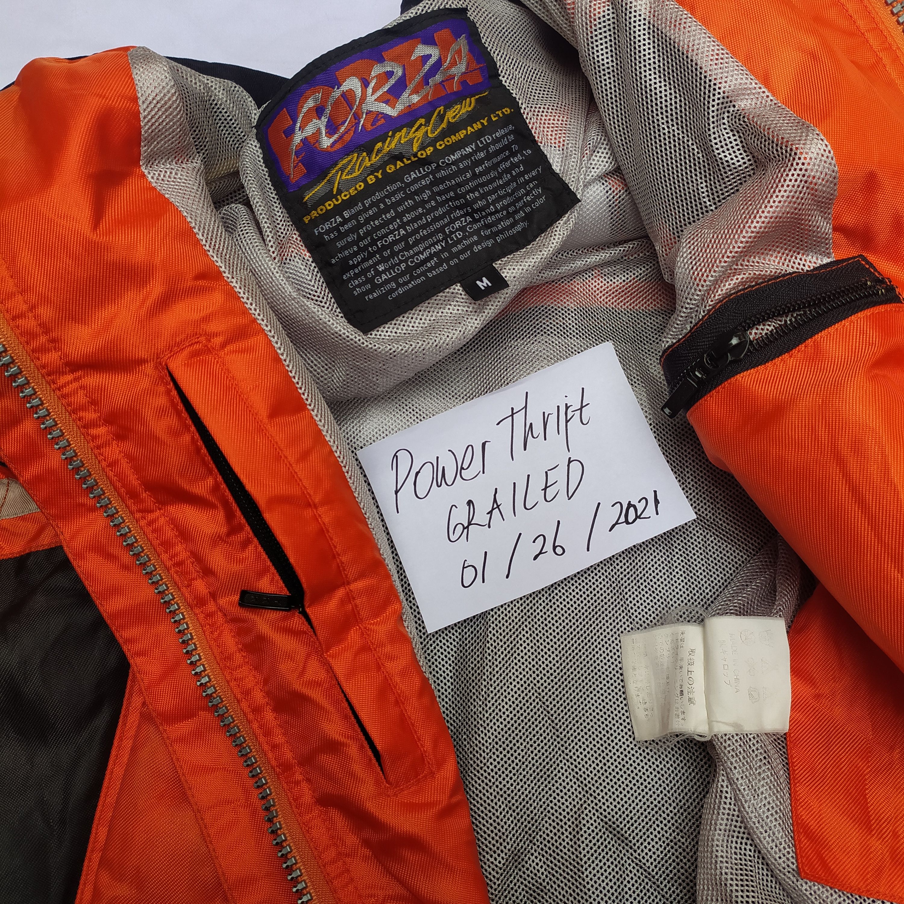 Sports Specialties Vintage 90s Forza team Forza racing crew jacket Size US M / EU 48-50 / 2 - 14 Thumbnail