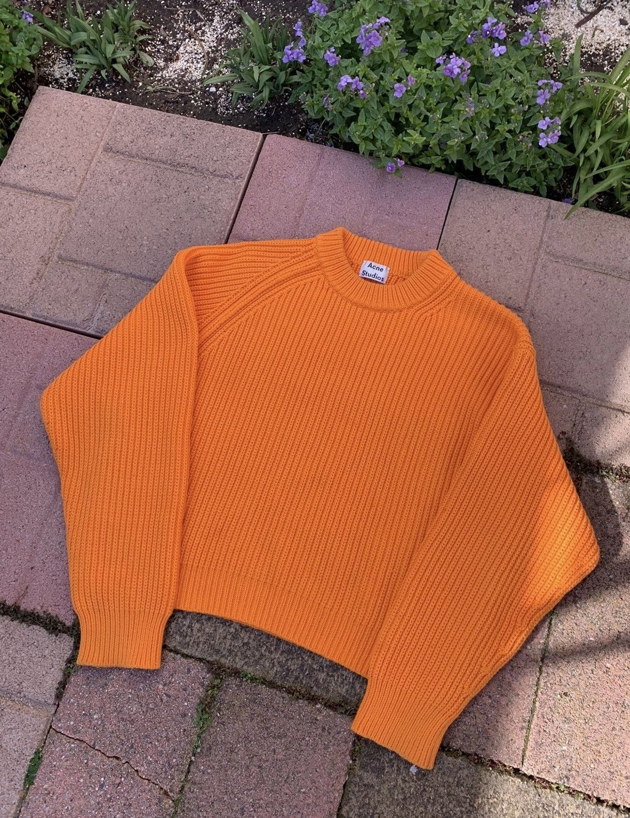 image of Grail Acne Studios Ribbed Sweater, Men's (Size Large)
