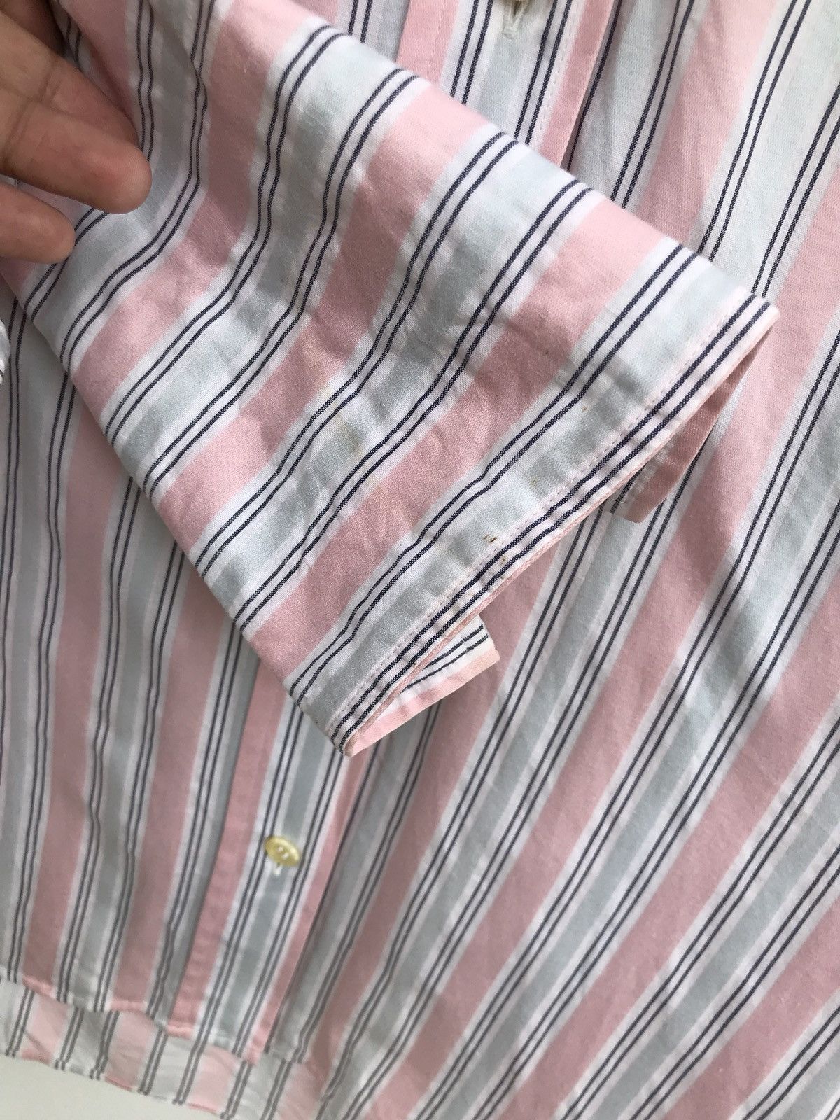Hysteric Glamour Hysteric Glamour Stripes Button Down Shirts Size US M / EU 48-50 / 2 - 8 Thumbnail