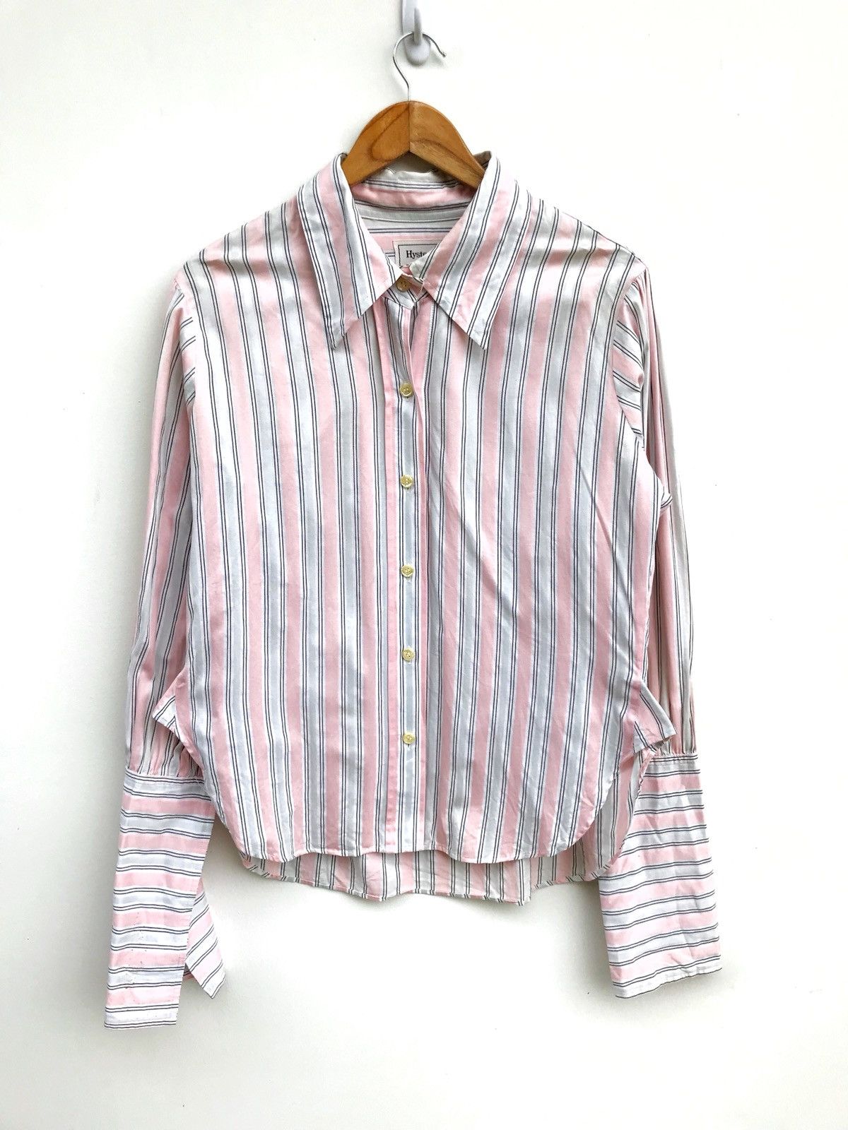 Hysteric Glamour Hysteric Glamour Stripes Button Down Shirts Size US M / EU 48-50 / 2 - 2 Thumbnail