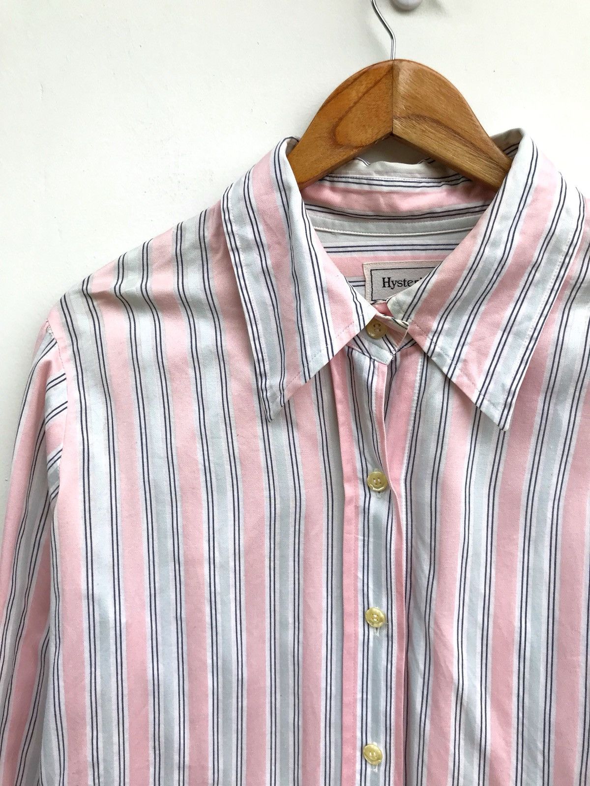 Hysteric Glamour Hysteric Glamour Stripes Button Down Shirts Size US M / EU 48-50 / 2 - 1 Thumbnail