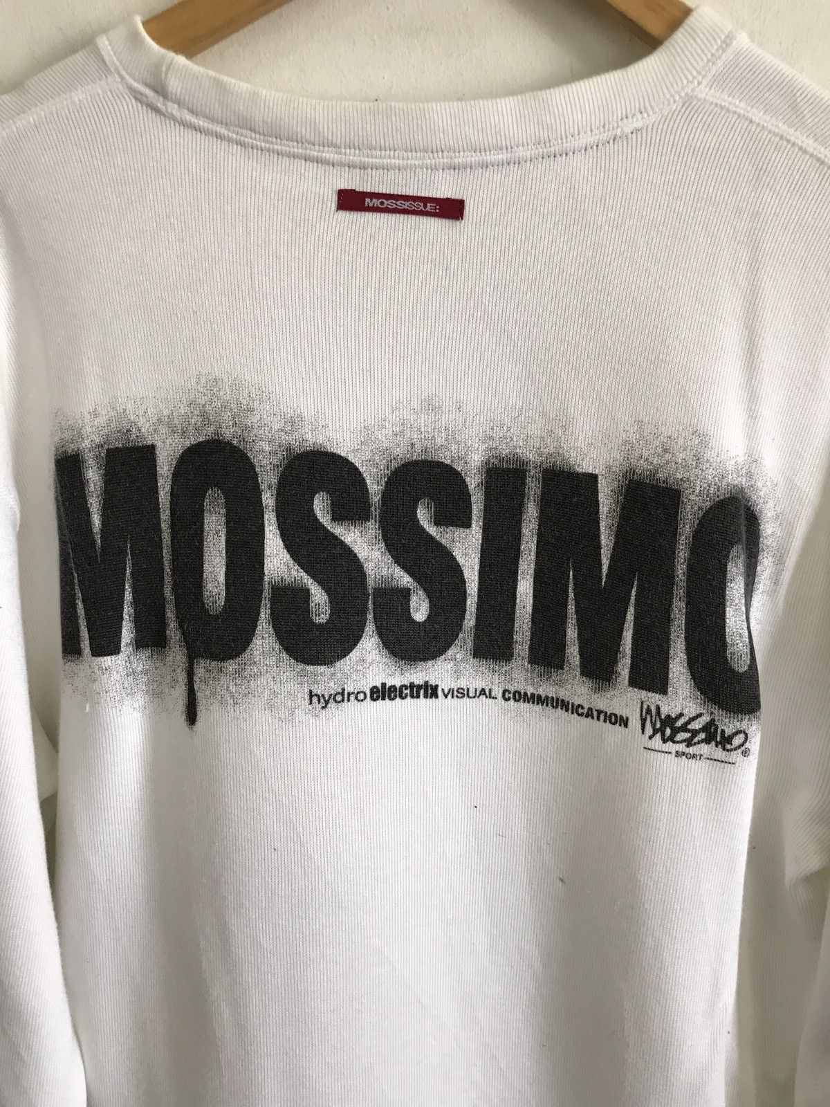 Mossimo Mossimo Sport Back Big Logo Crewneck Sweatshirt Size US L / EU 52-54 / 3 - 3 Thumbnail