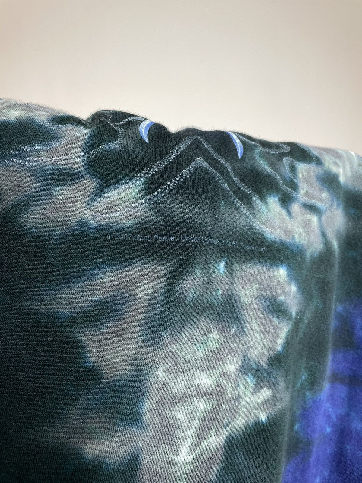 Liquid Blue × Vintage Deep Purple LIQUID BLUE 2007 Vintage Tie dye T-shirt L Size US L / EU 52-54 / 3 - 10 Thumbnail