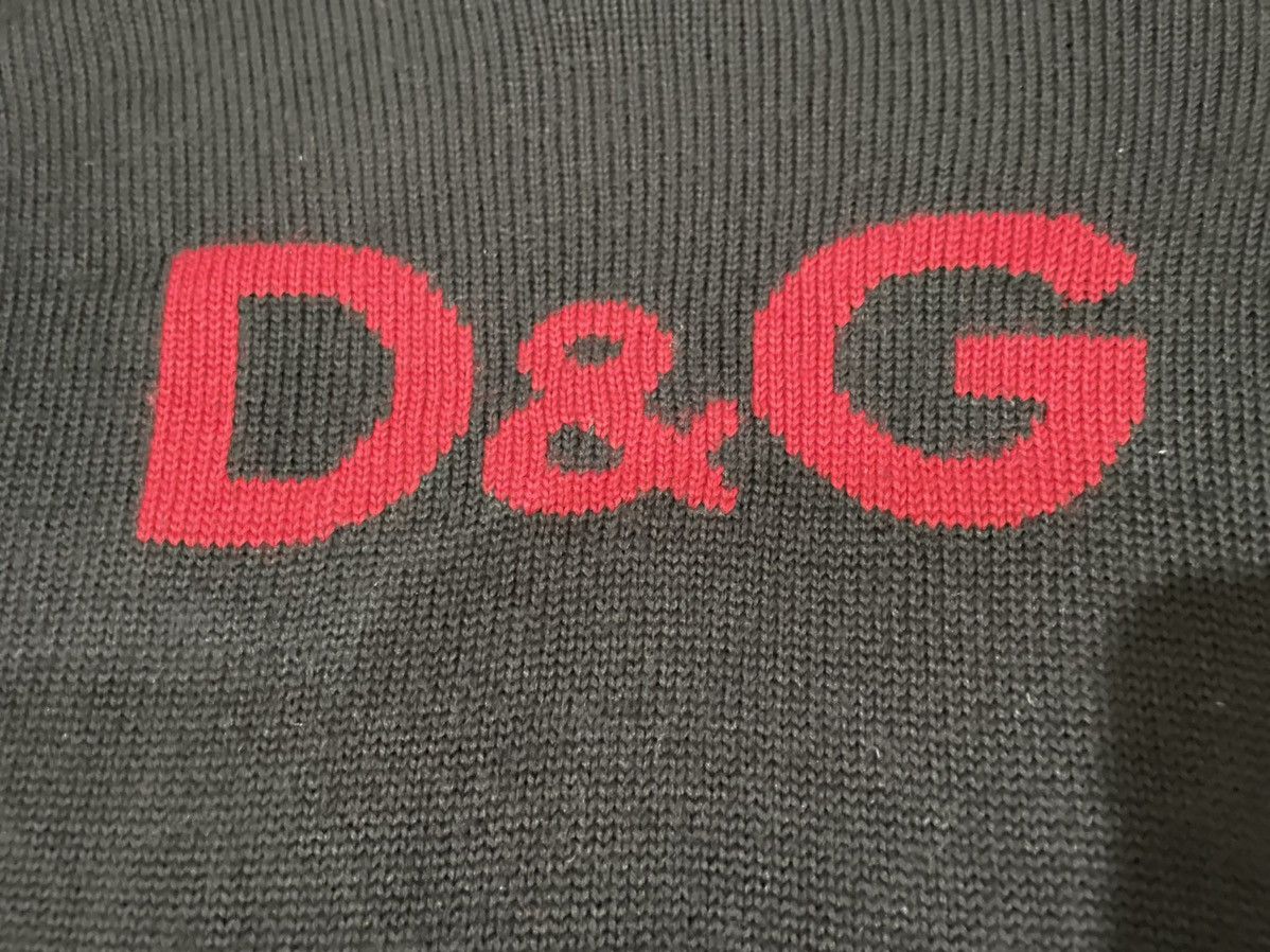 Dolce & Gabbana Dolce & Gabbana Retro Vintage 90s Iconic Spellout Knitwear Size US M / EU 48-50 / 2 - 11 Thumbnail