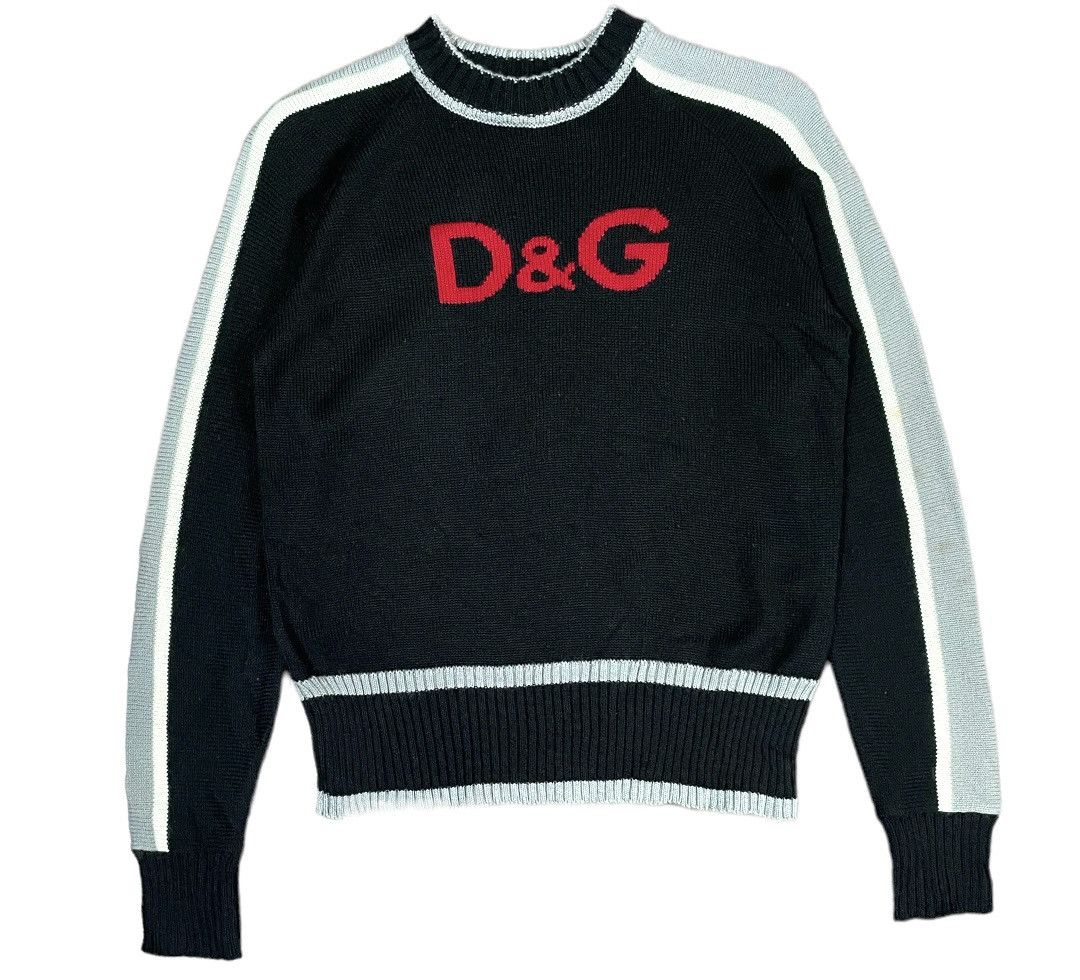 Dolce & Gabbana Dolce & Gabbana Retro Vintage 90s Iconic Spellout Knitwear Size US M / EU 48-50 / 2 - 2 Thumbnail