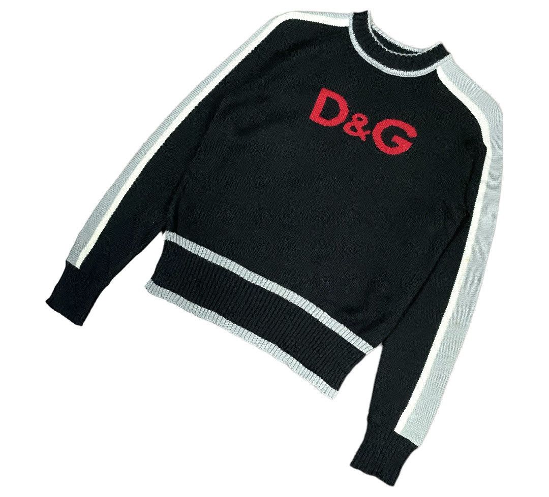 Dolce & Gabbana Dolce & Gabbana Retro Vintage 90s Iconic Spellout Knitwear Size US M / EU 48-50 / 2 - 3 Thumbnail