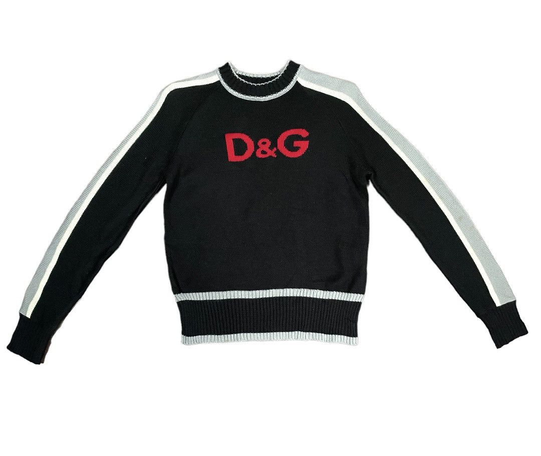 Dolce & Gabbana Dolce & Gabbana Retro Vintage 90s Iconic Spellout Knitwear Size US M / EU 48-50 / 2 - 5 Thumbnail