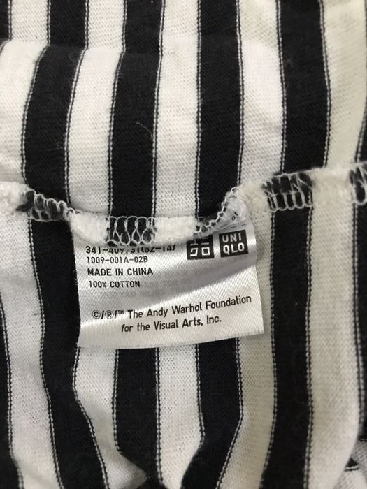 Uniqlo Uniqlo x Andy Warhol Stripes Pop Art Money Dollar Logo | Grailed