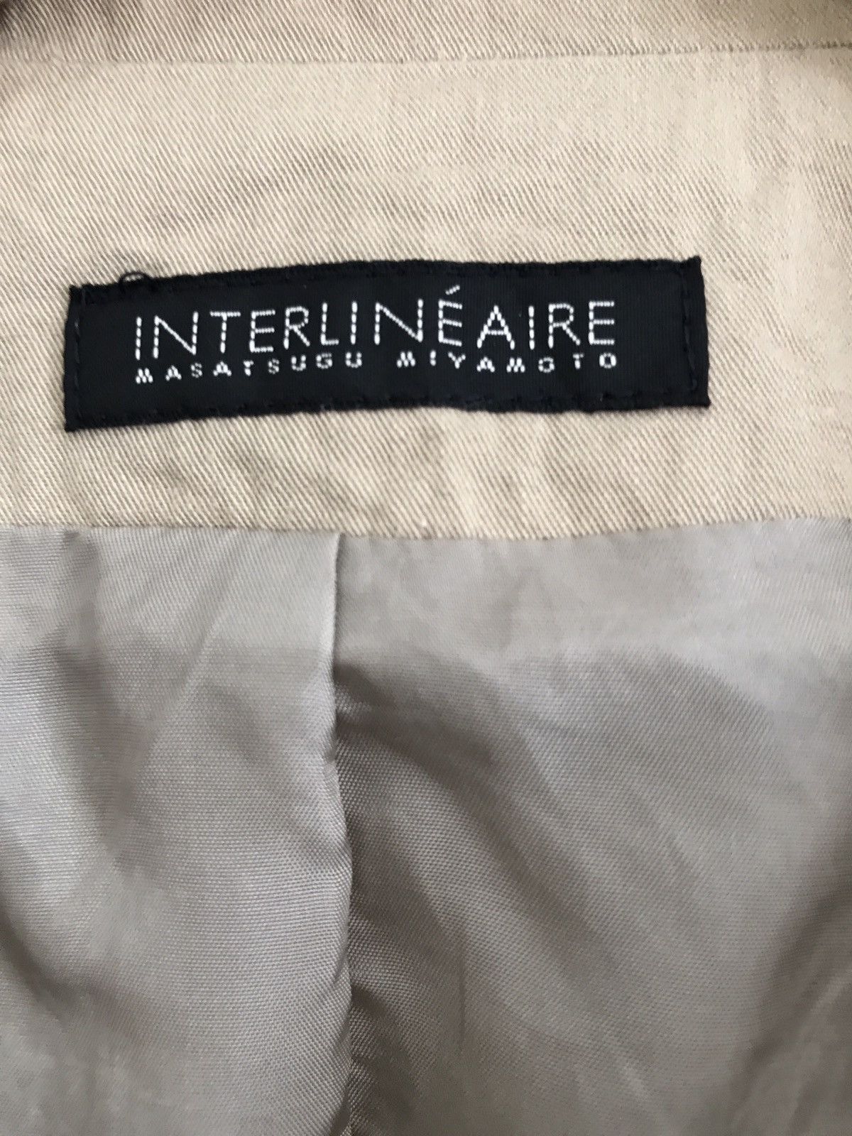 Japanese Brand Japanese Brand Masatsugu Miyamoto Interlineaire Jacket Size US S / EU 44-46 / 1 - 4 Thumbnail