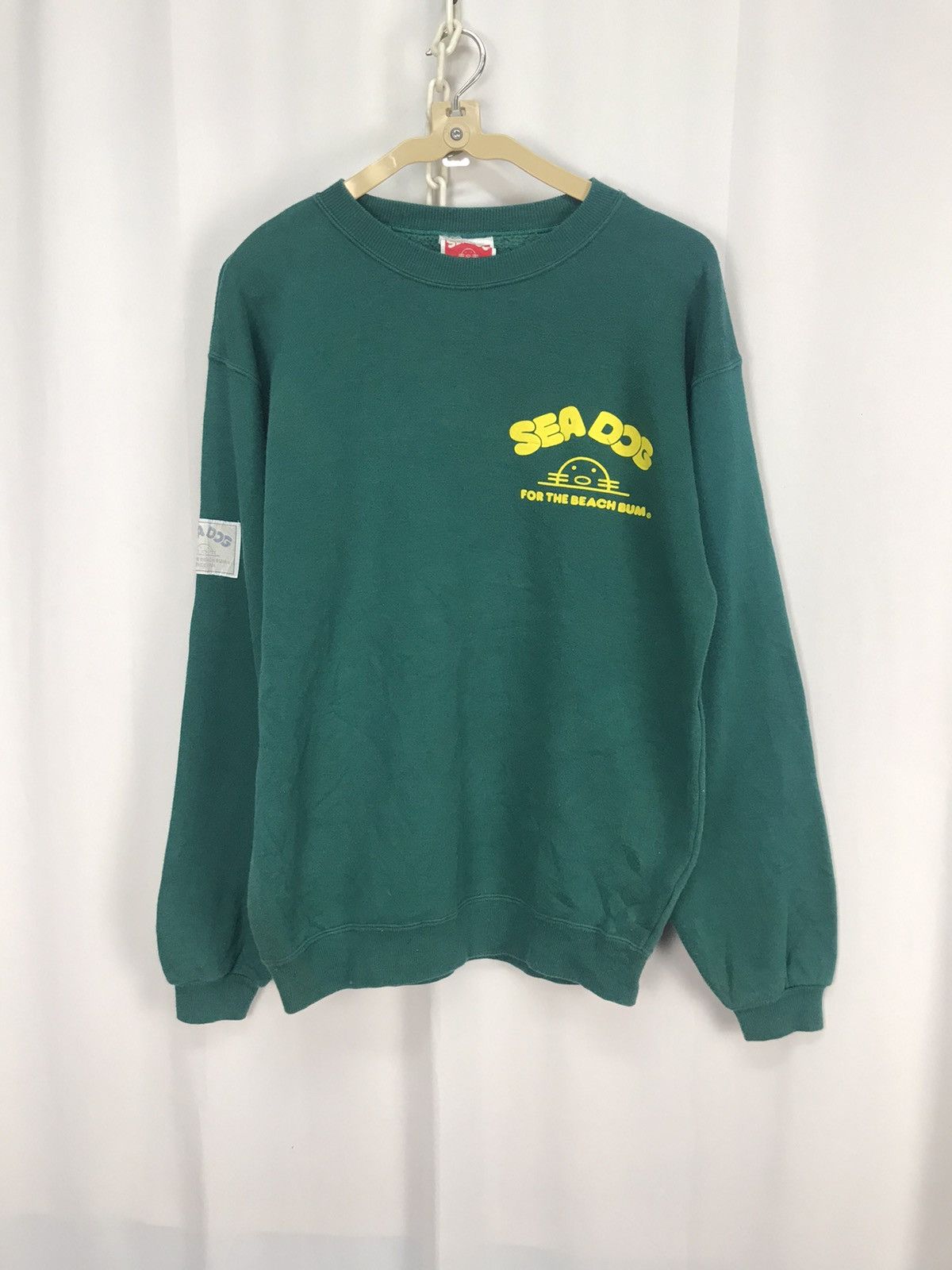 Japanese Brand × Vintage Vintage Sea dog spellout sweatshirt Size US M / EU 48-50 / 2 - 10 Thumbnail