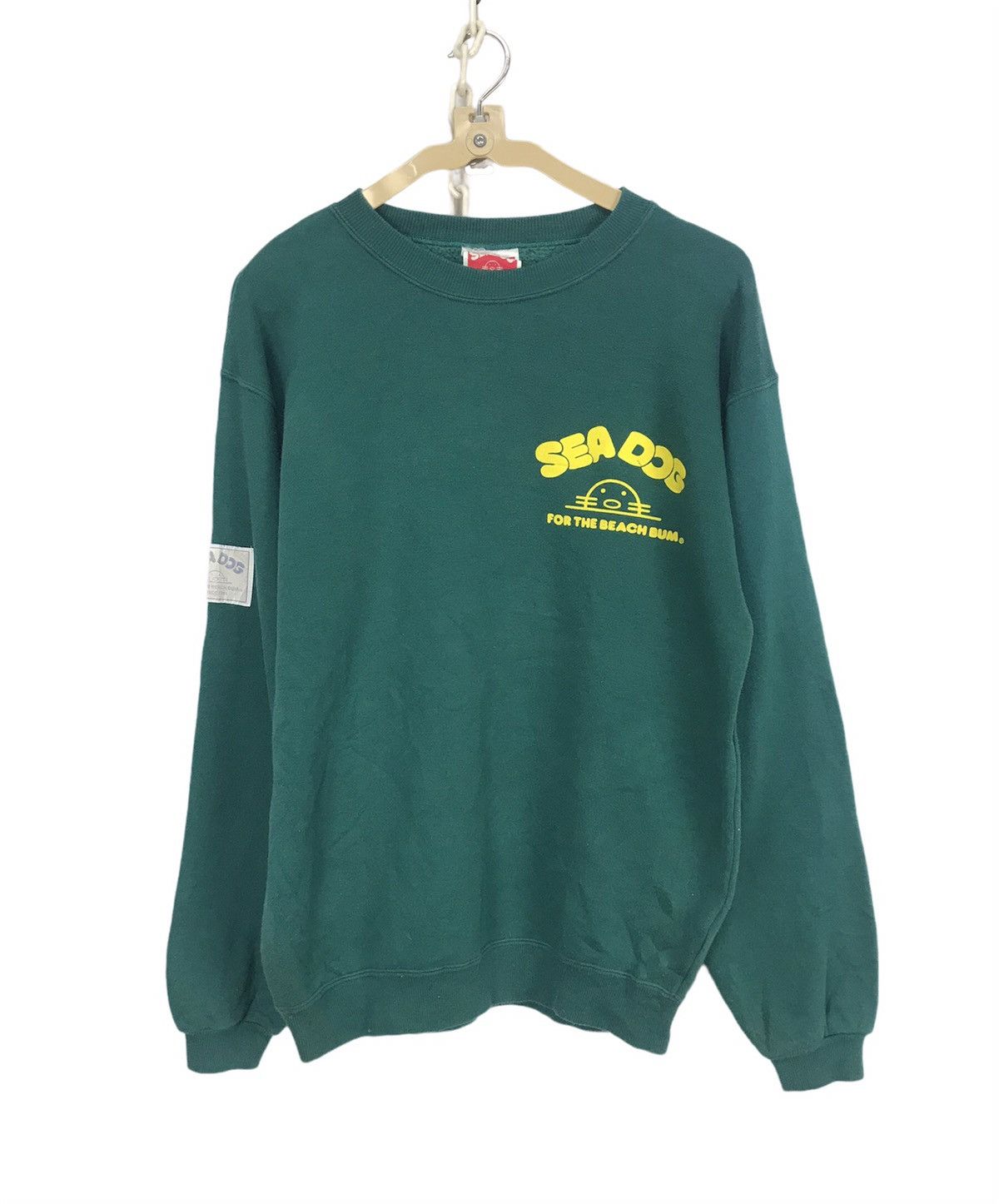 Japanese Brand × Vintage Vintage Sea dog spellout sweatshirt Size US M / EU 48-50 / 2 - 1 Thumbnail