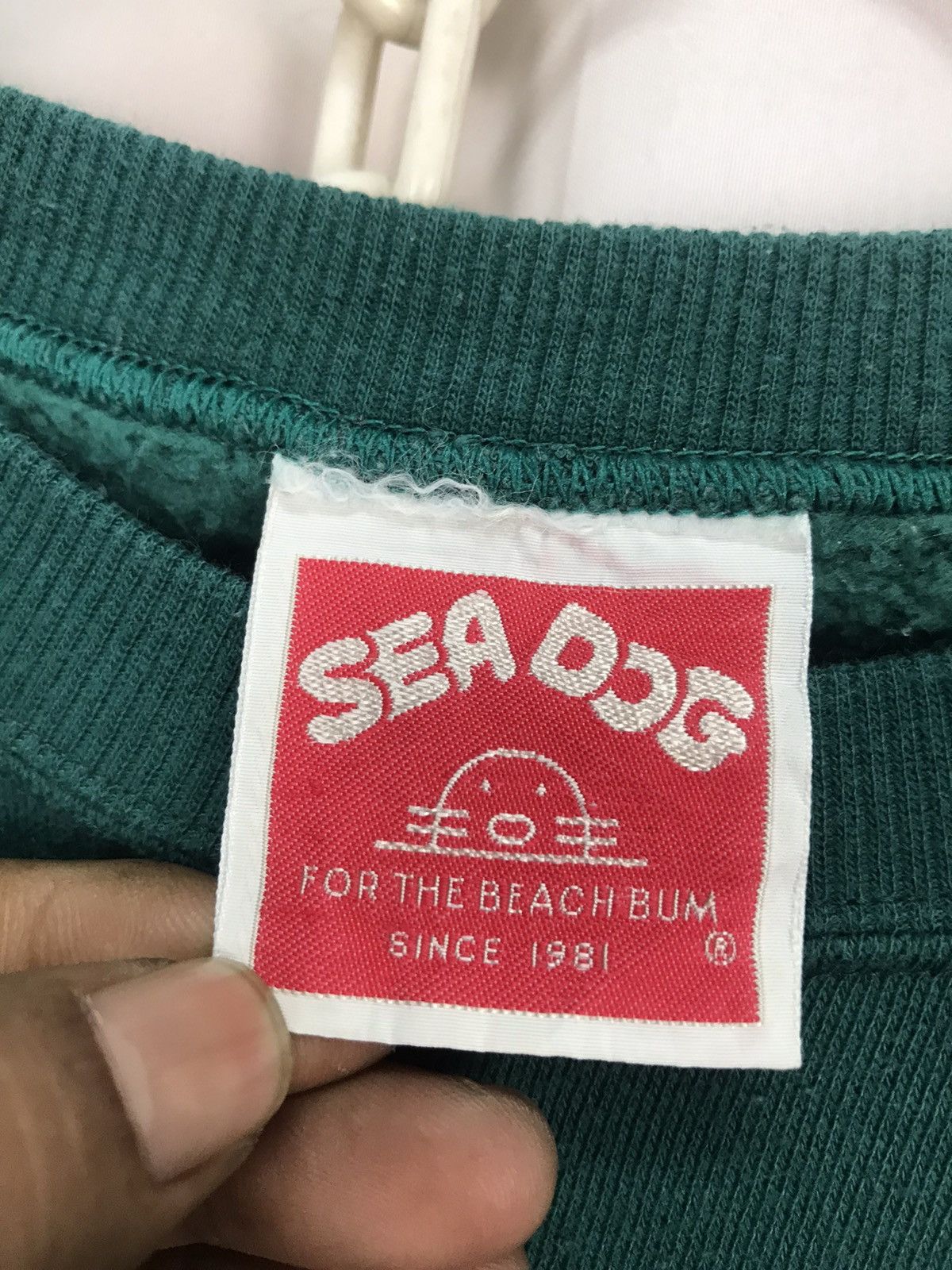 Japanese Brand × Vintage Vintage Sea dog spellout sweatshirt Size US M / EU 48-50 / 2 - 3 Thumbnail