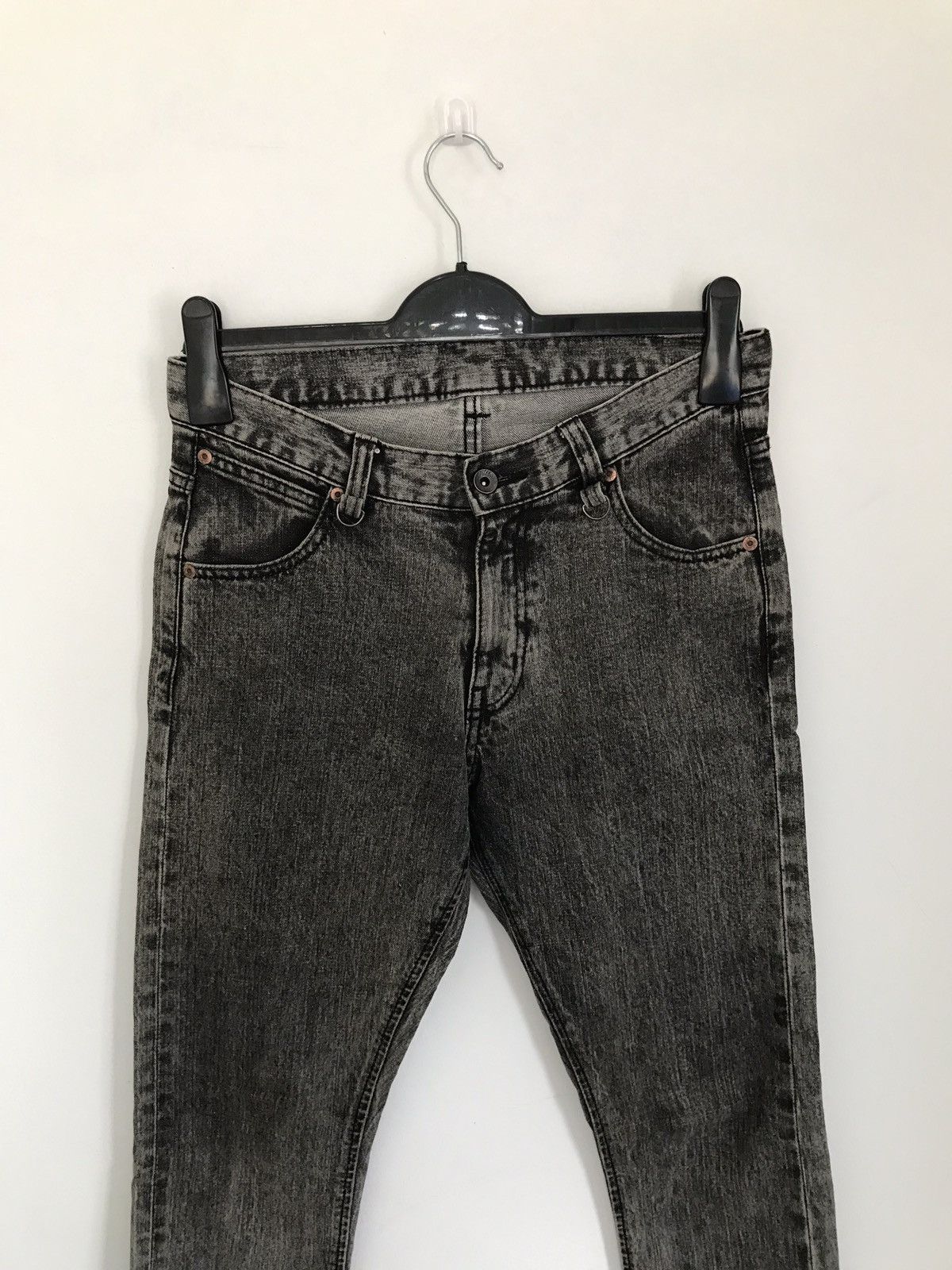 BUFFALO BOBS × Japanese Brand Vintage Buffalo Bobs Acid Wash Jeans Nice Design Size US 30 / EU 46 - 2 Thumbnail
