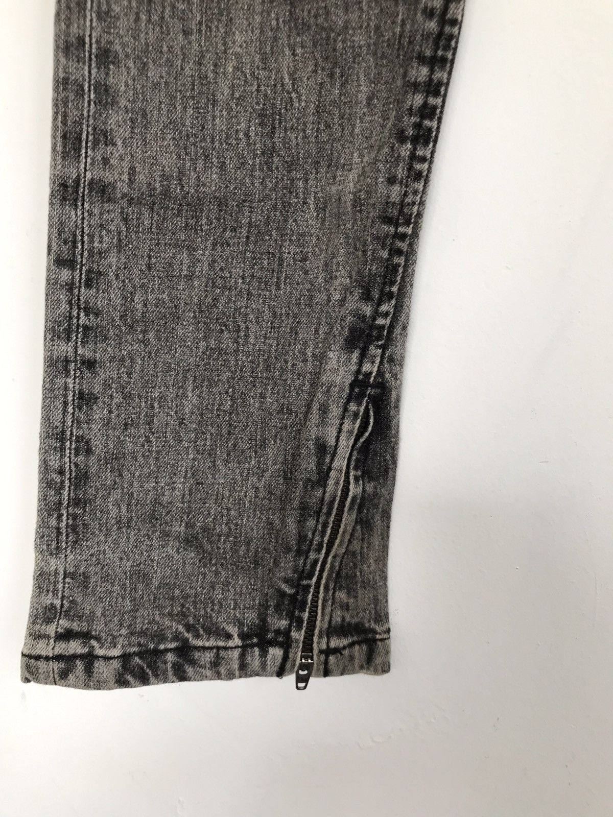 BUFFALO BOBS × Japanese Brand Vintage Buffalo Bobs Acid Wash Jeans Nice Design Size US 30 / EU 46 - 9 Thumbnail