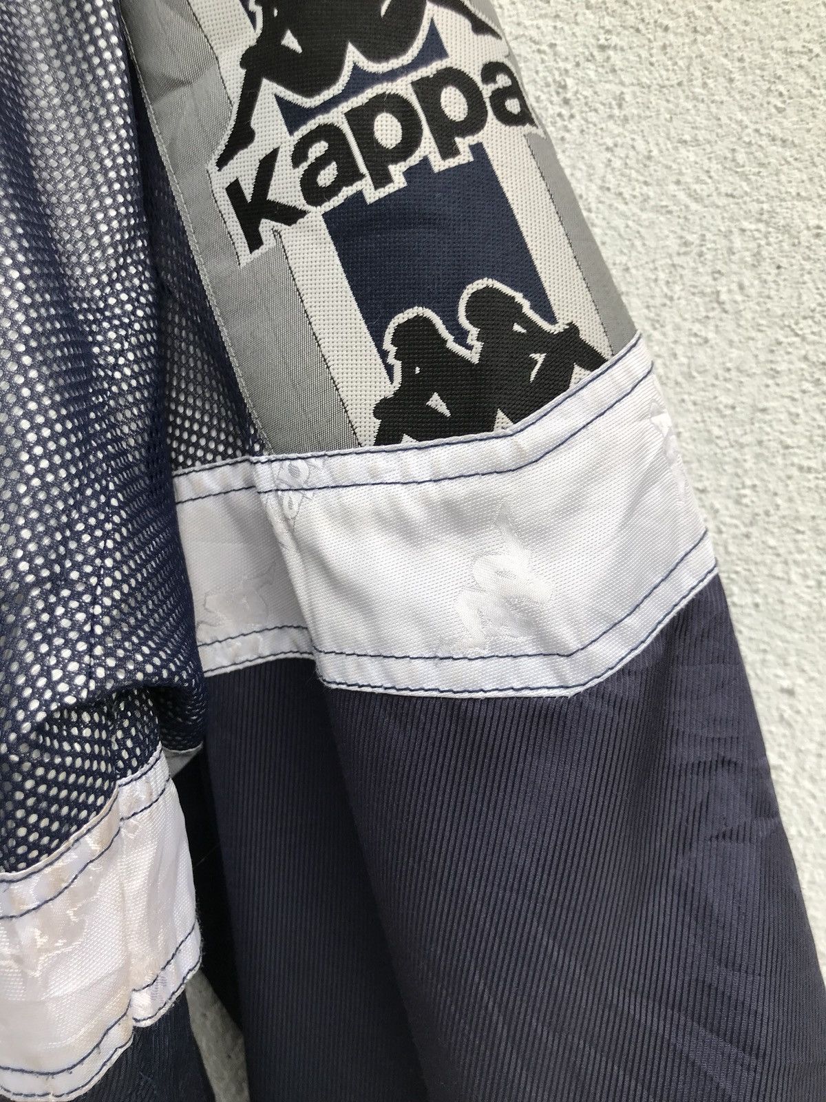 Kappa Kappa Big Logo Zipper Jacket Armpit 25.5”x32” Size US L / EU 52-54 / 3 - 3 Thumbnail