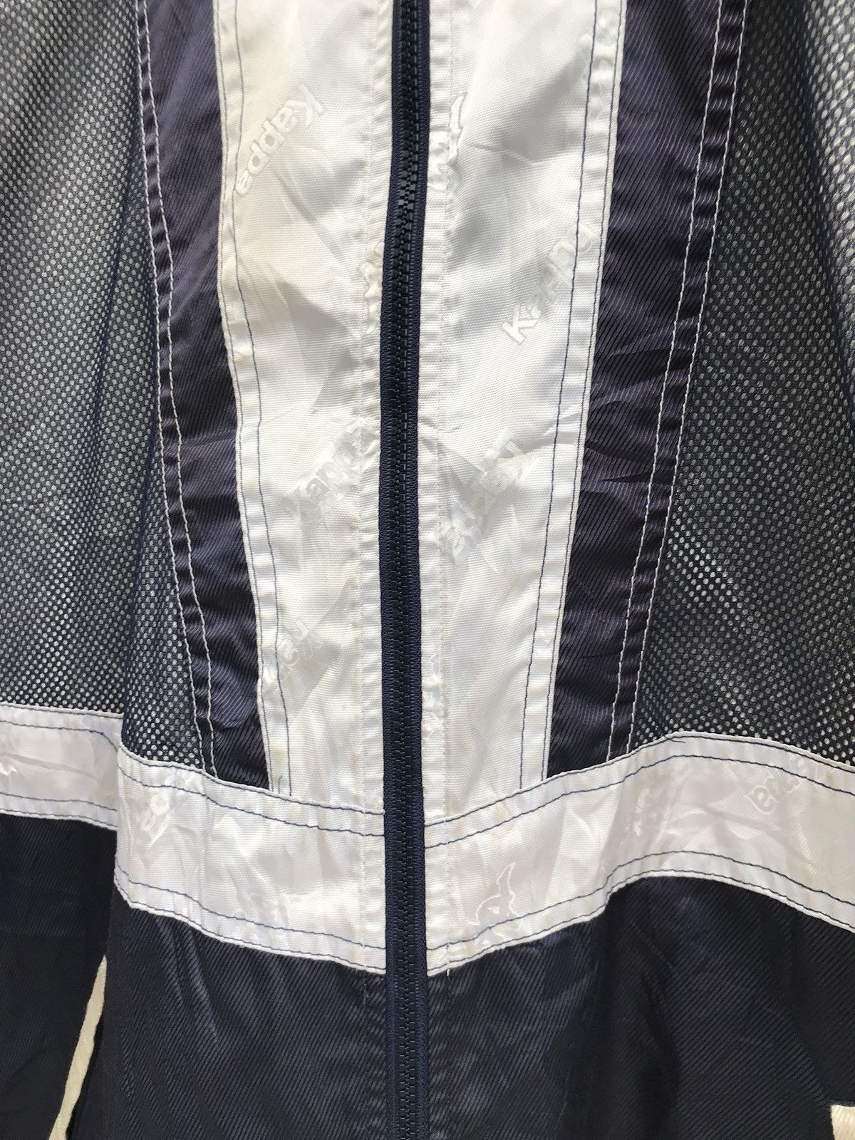 Kappa Kappa Big Logo Zipper Jacket Armpit 25.5”x32” Size US L / EU 52-54 / 3 - 5 Thumbnail