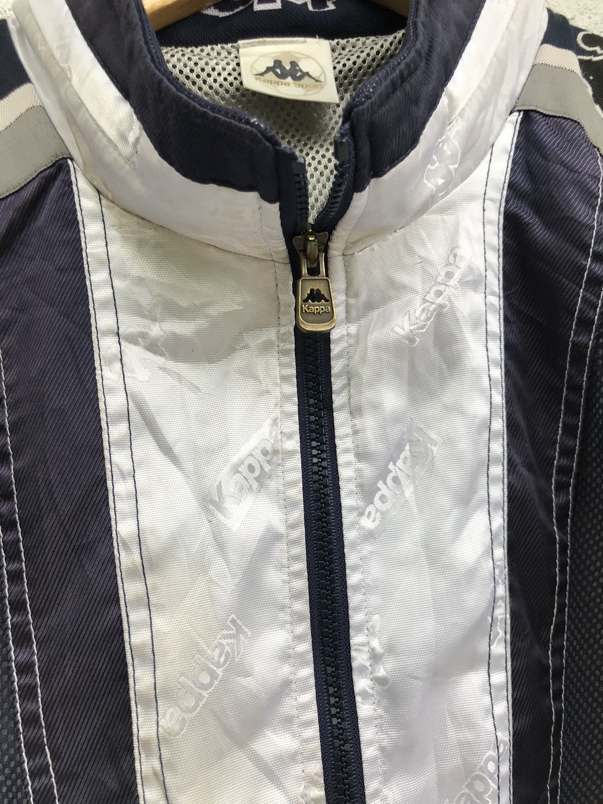 Kappa Kappa Big Logo Zipper Jacket Armpit 25.5”x32” Size US L / EU 52-54 / 3 - 6 Thumbnail