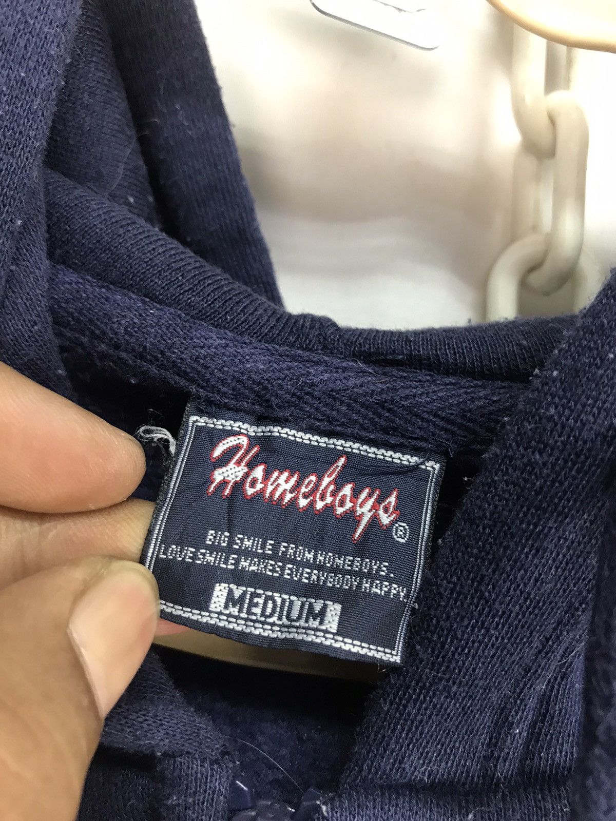 Japanese Brand Homeboys spellout zipper hoodie Size US M / EU 48-50 / 2 - 3 Thumbnail