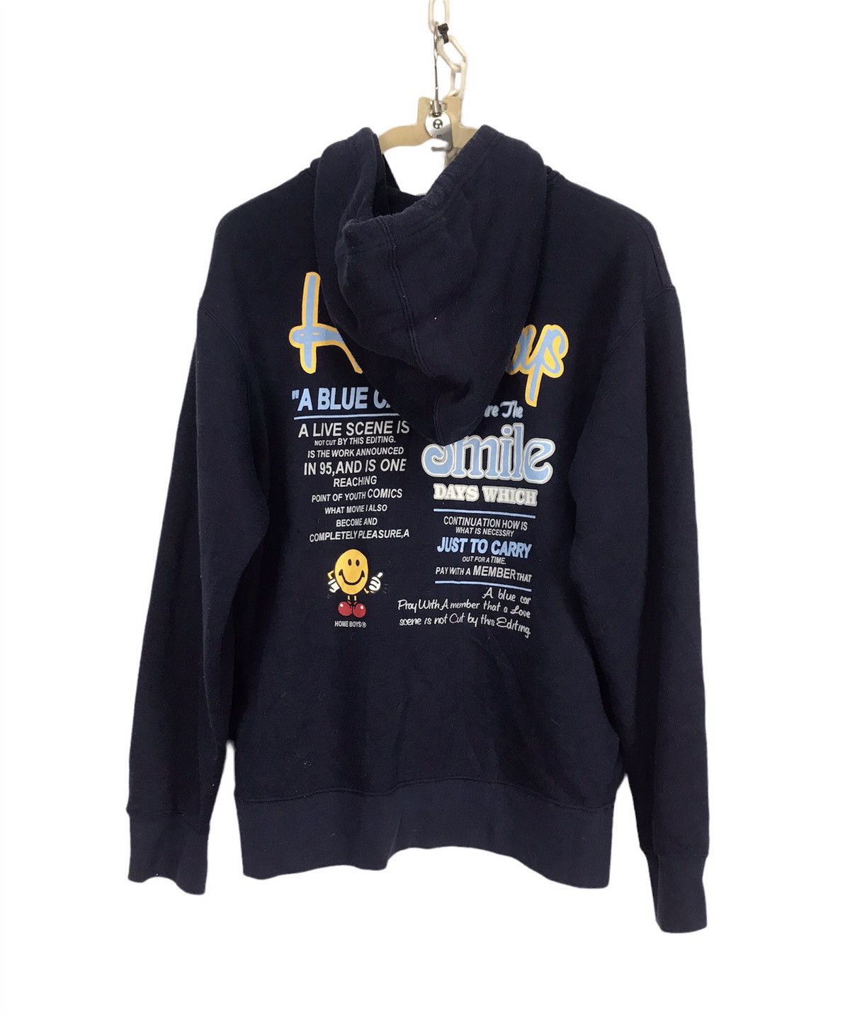 Japanese Brand Homeboys spellout zipper hoodie Size US M / EU 48-50 / 2 - 2 Thumbnail